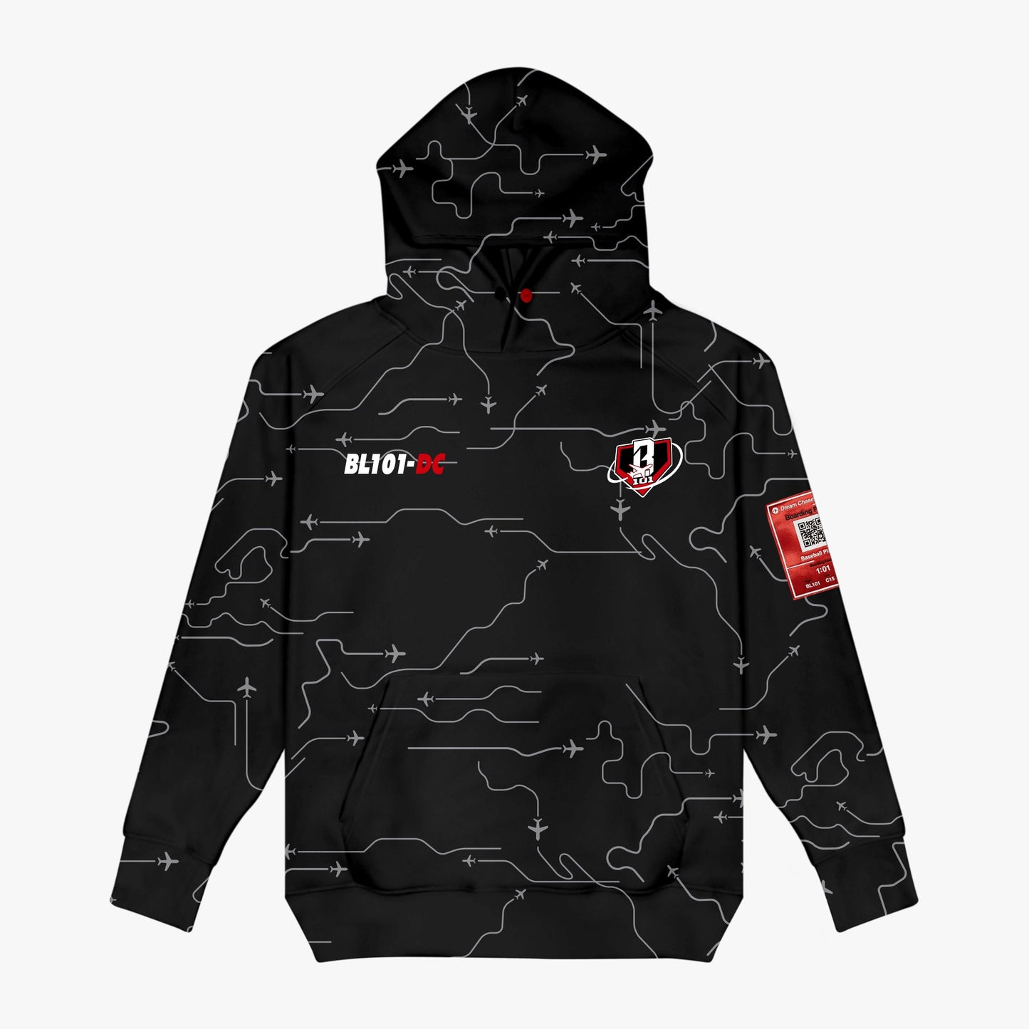 Dream Chaser Youth Hoodie - Red Eye