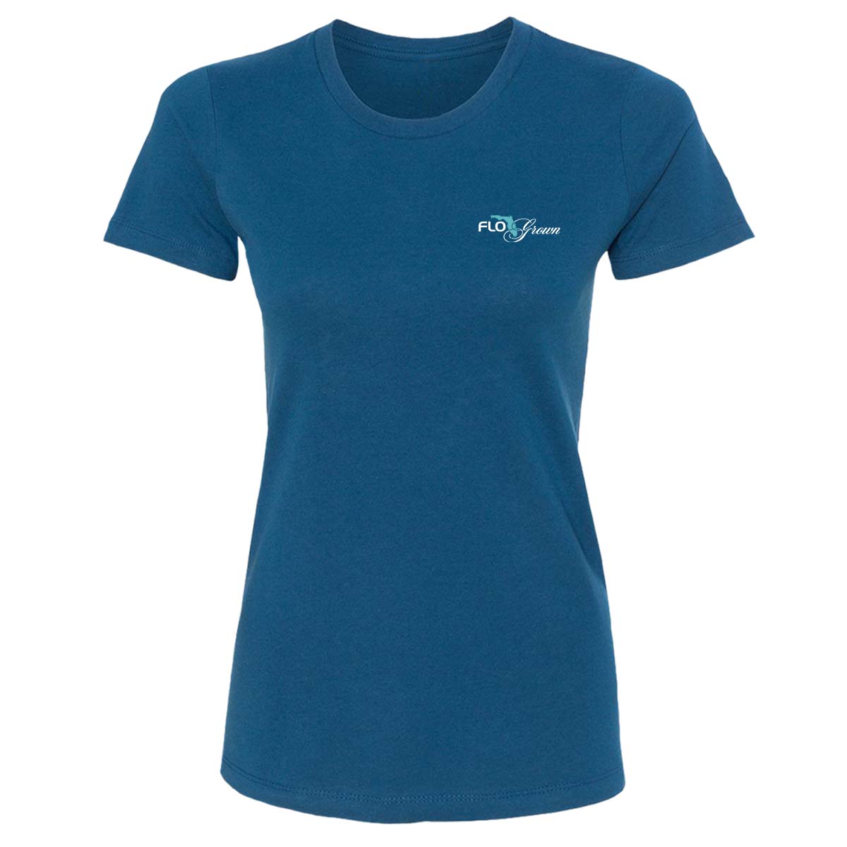 Hexagon Stamp Fitted Women's Tee