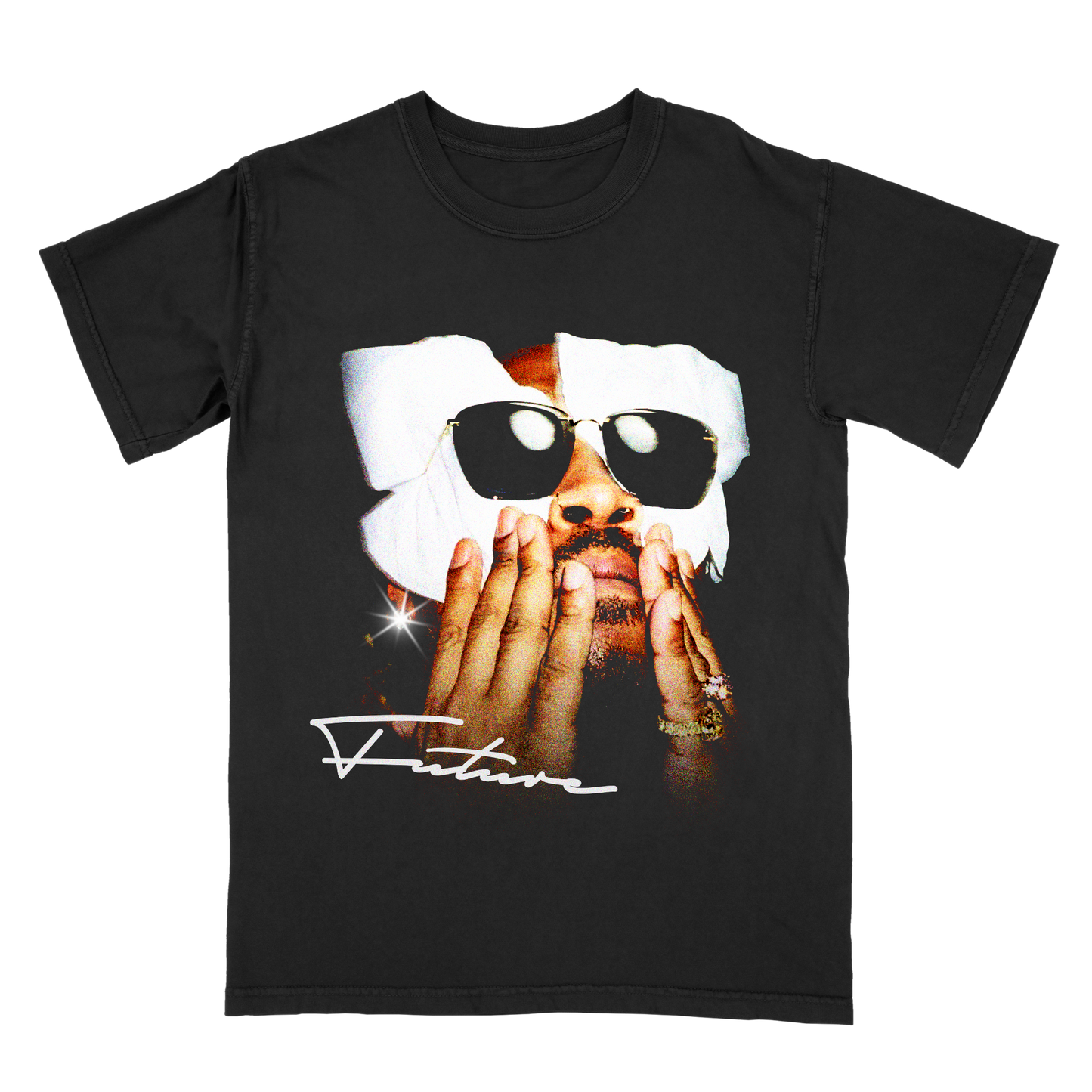 Future We Don’t Trust You Graphic Tee – Vintage Hip Hop Rap T-Shirt, Retro Streetwear for Music Fans