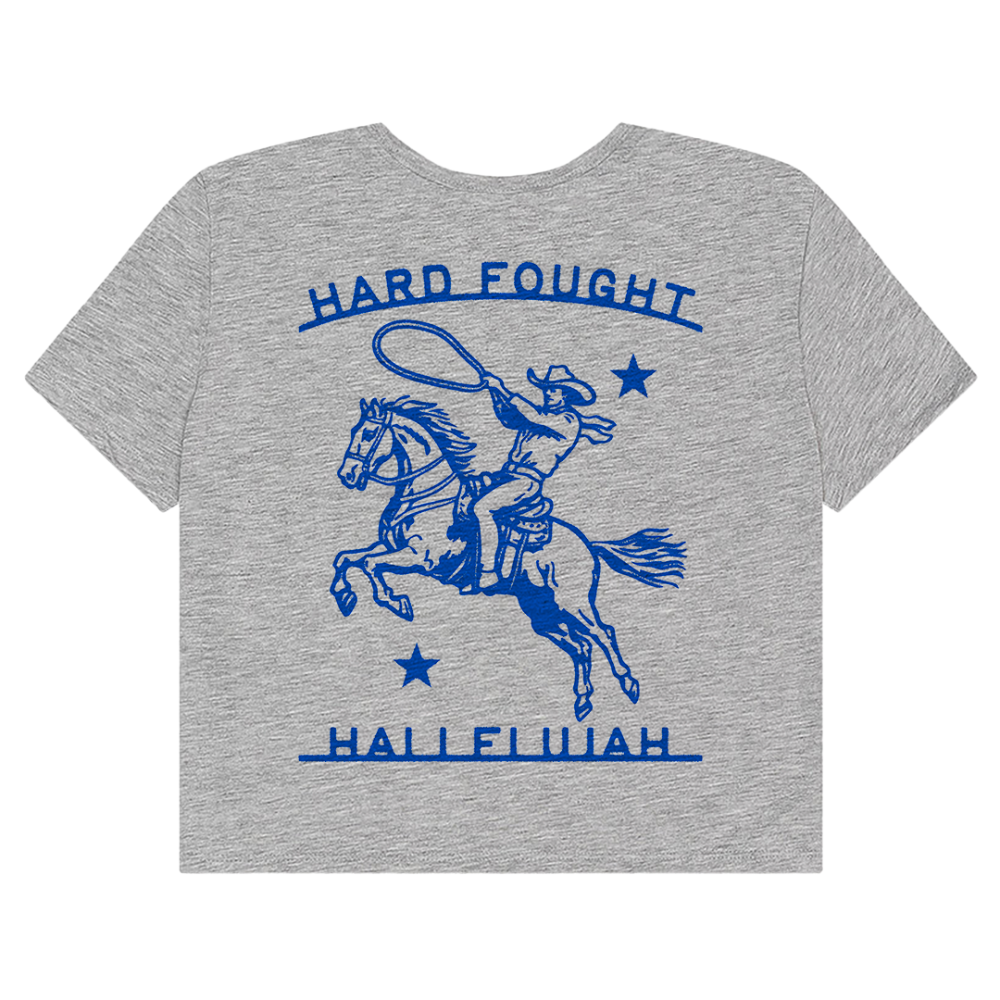 The Lone Rider Women's Cropped Tee Style001