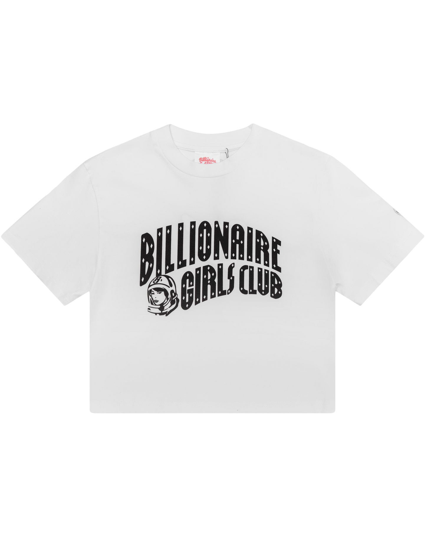 Womens Classic Curve Logo Cropped Tee Style001