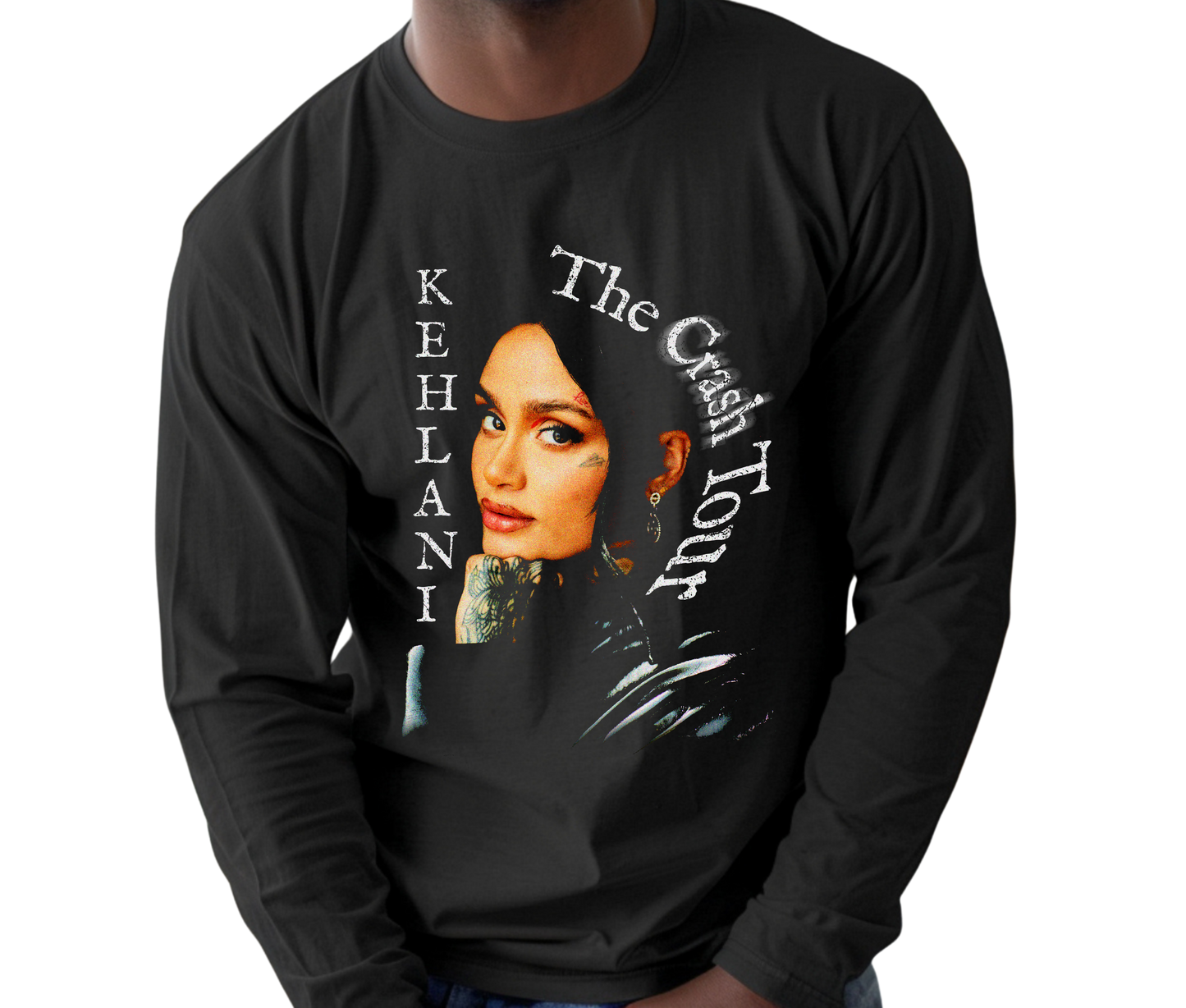 Kehlani The Crash World Tour Long Sleeve T-Shirt – Vintage R&B and Hip Hop Shirt, Streetwear Tee for Fans