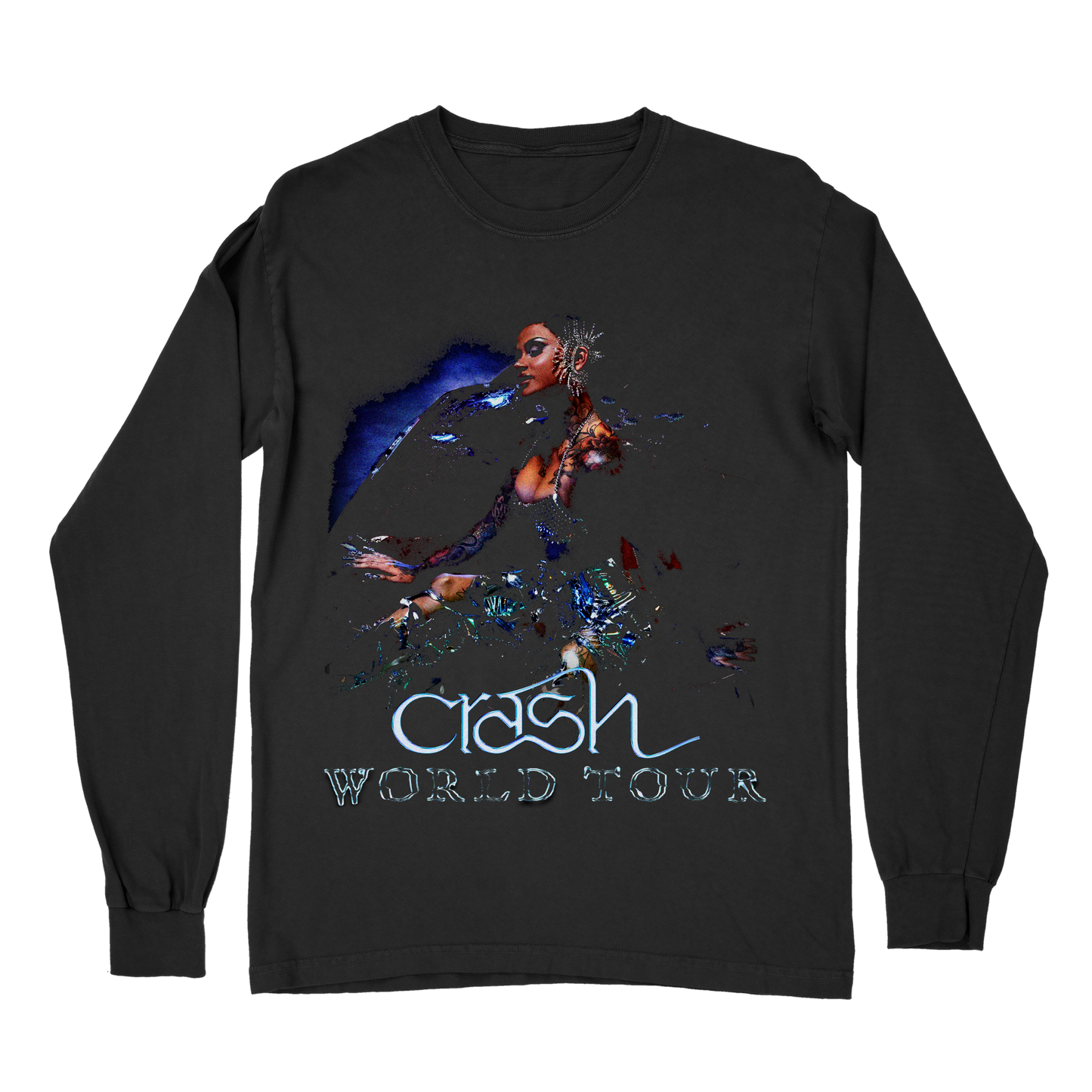 Kehlani The Crash World Tour Long Sleeve T-Shirt – Rare Vintage R&B Streetwear Shirt, Unisex Fit for Fans