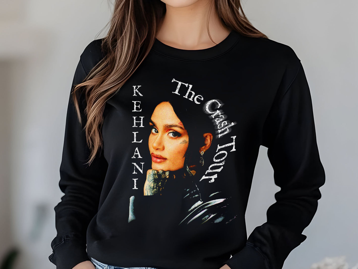 Kehlani The Crash World Tour Long Sleeve T-Shirt – Vintage R&B and Hip Hop Shirt, Streetwear Tee for Fans