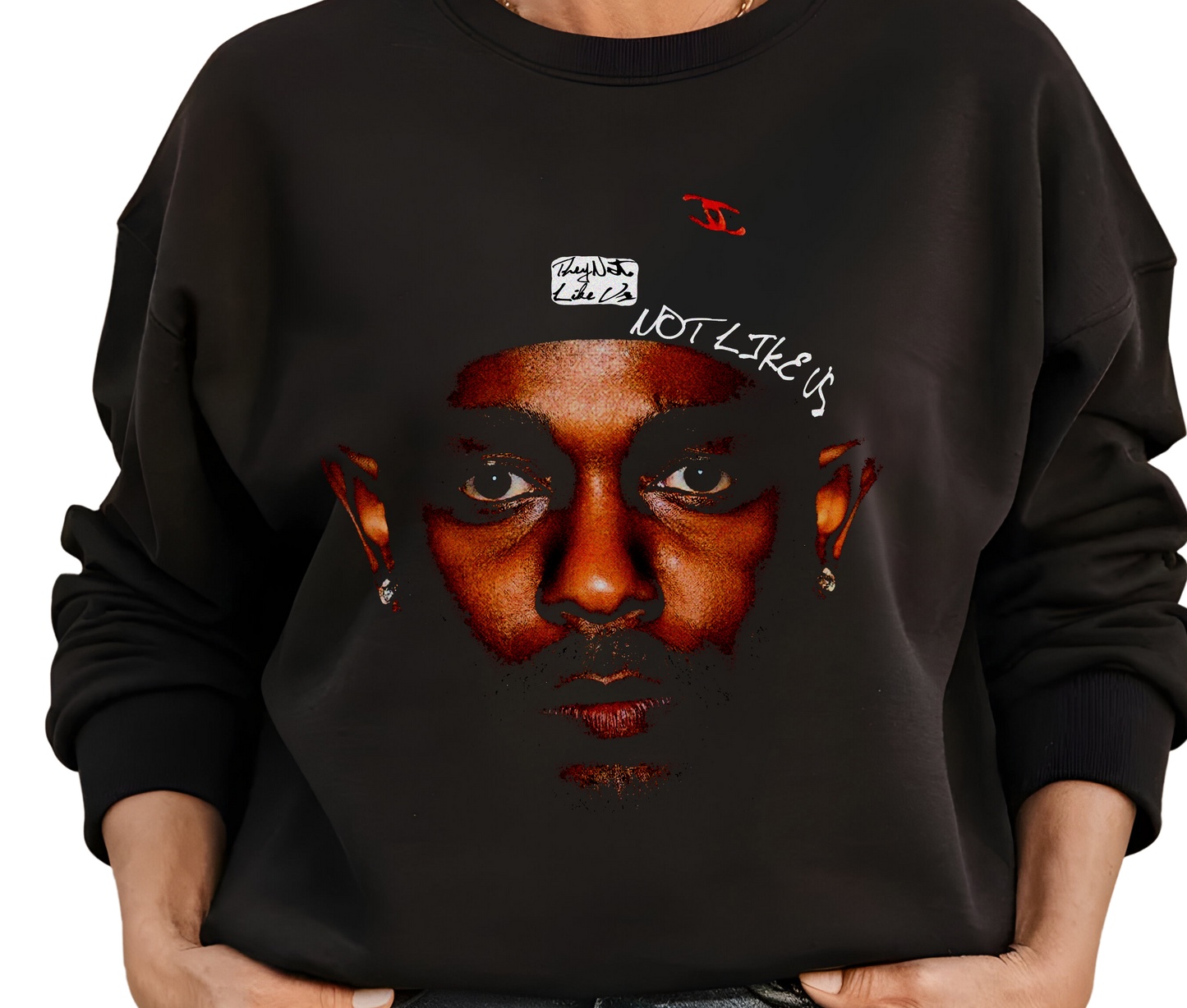 Kendrick Lamar Vintage Rap Sweatshirt – Rare Retro 90s Streetwear Sweater, Hip-Hop Fan Apparel