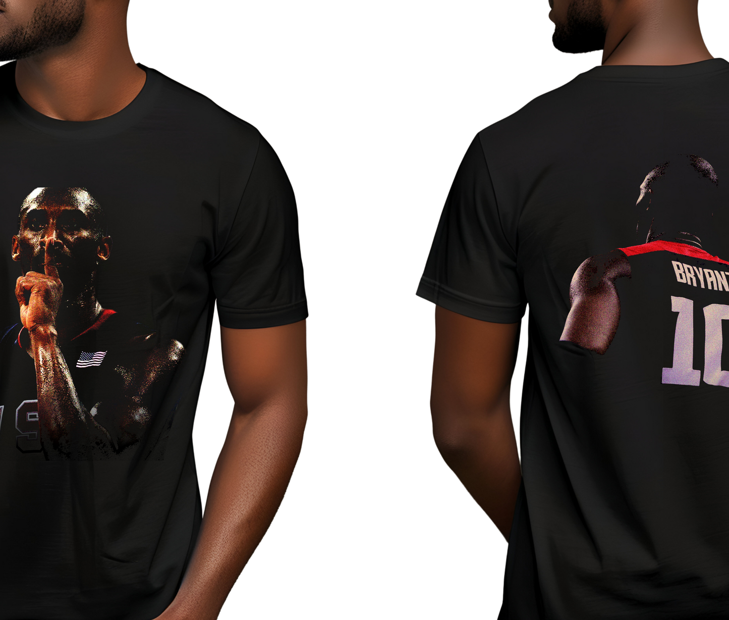 Kobe Bryant Vintage Graphic T-Shirt – Rare NBA Basketball Shirt, Retro Basketball Tee