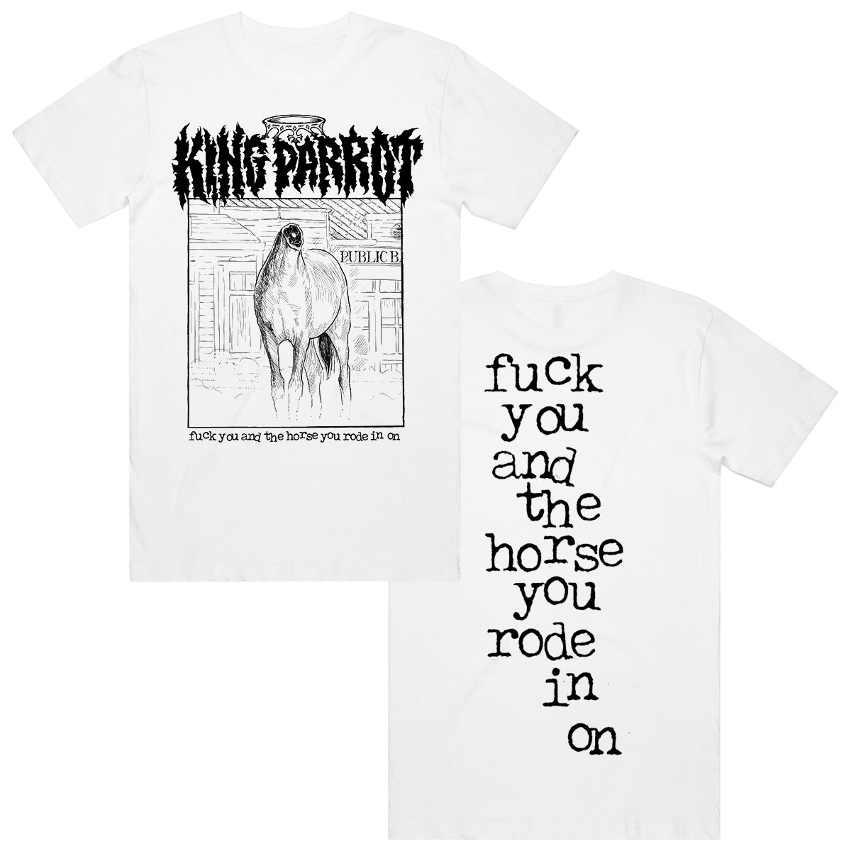 Horse T-Shirt (White)