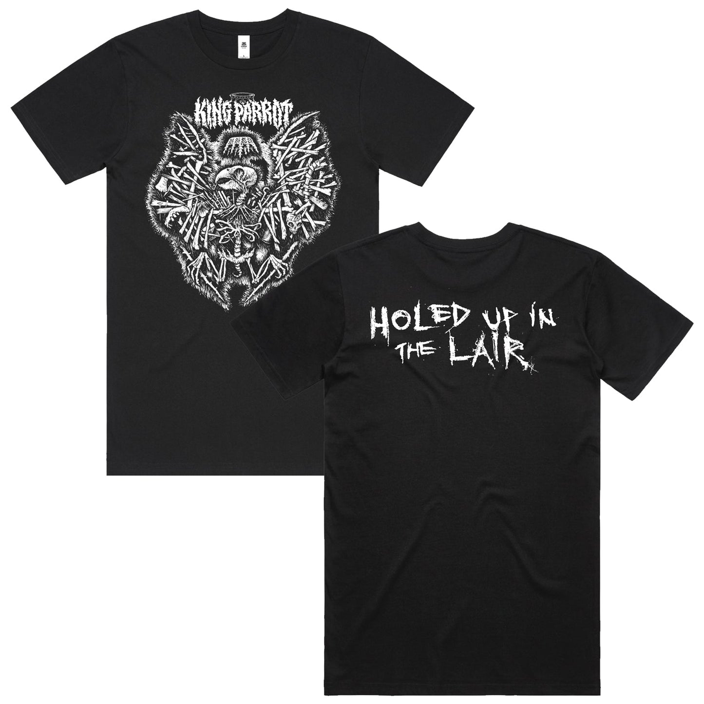 Holed Up in the Lair T-Shirt (Black)