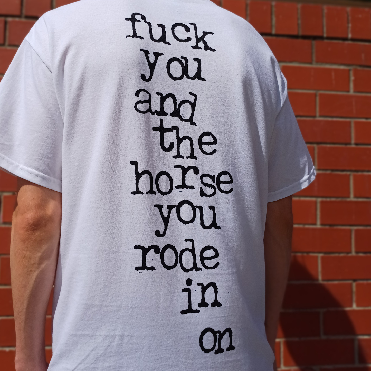 Horse T-Shirt (White)