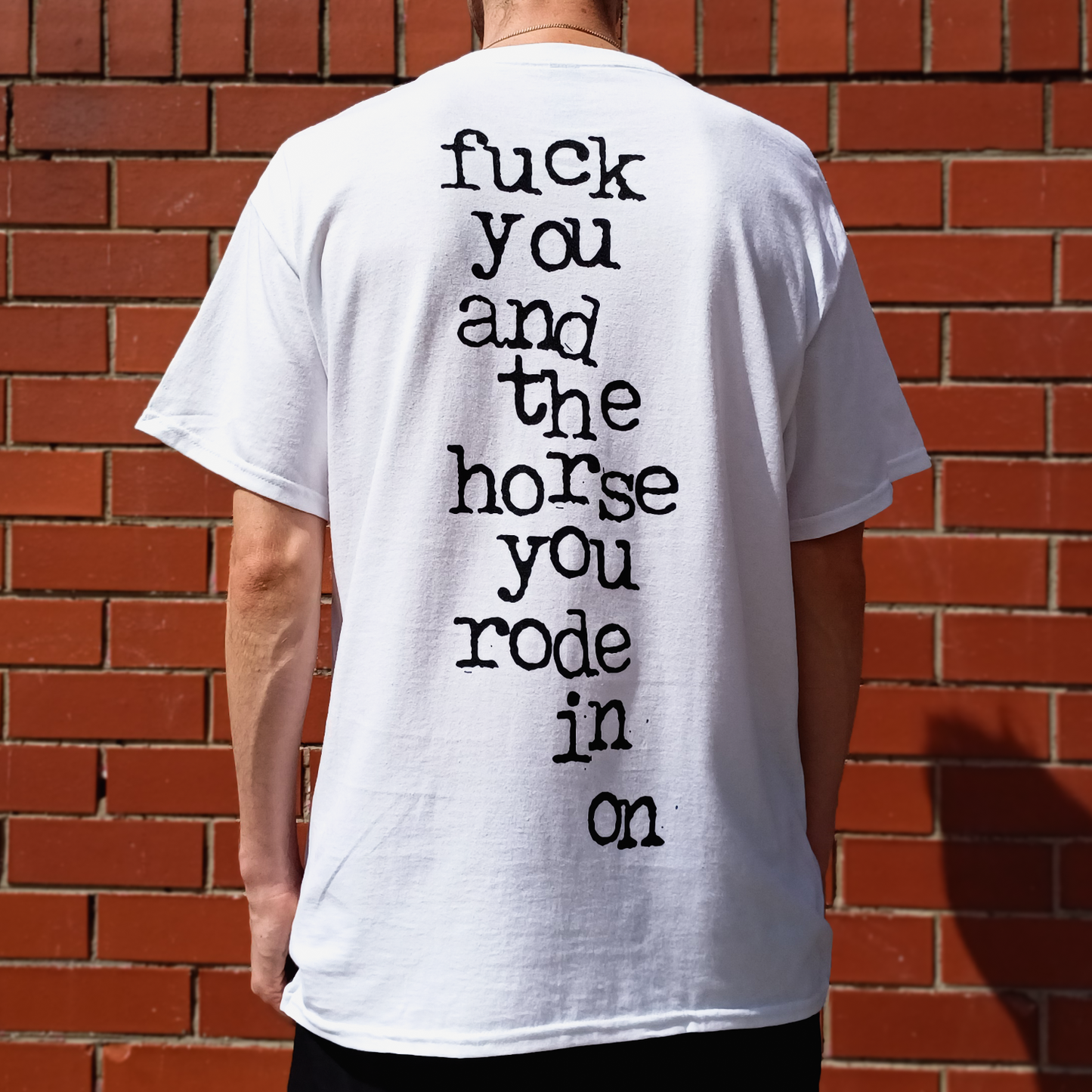 Horse T-Shirt (White)