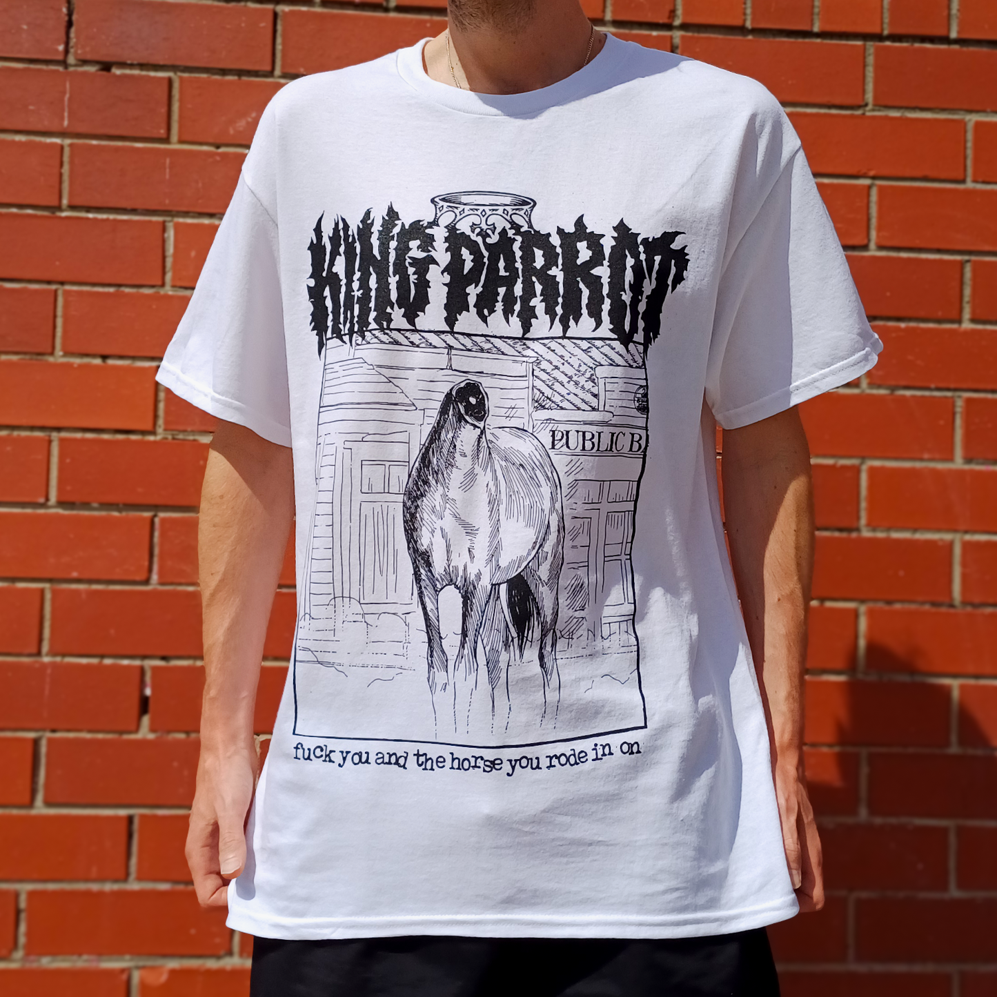 Horse T-Shirt (White)