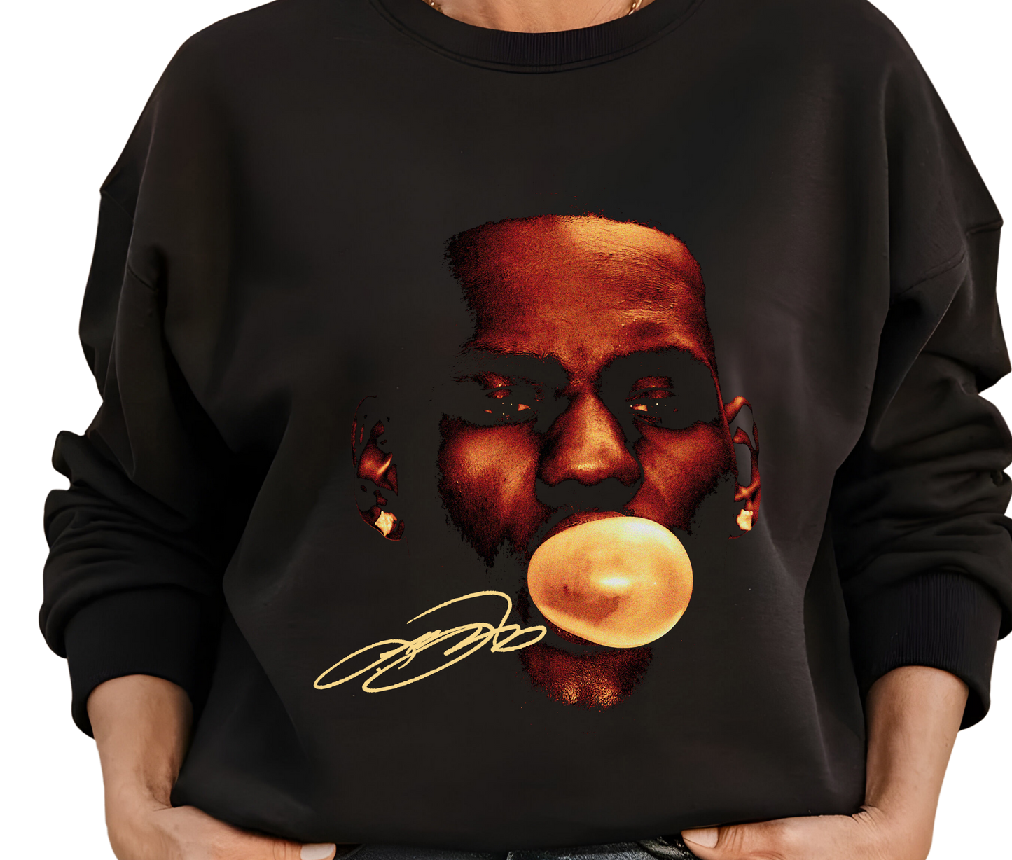 LeBron James Bubble Gum Sweatshirt – Rare Vintage Basketball Sweater, Retro Streetwear Apparel