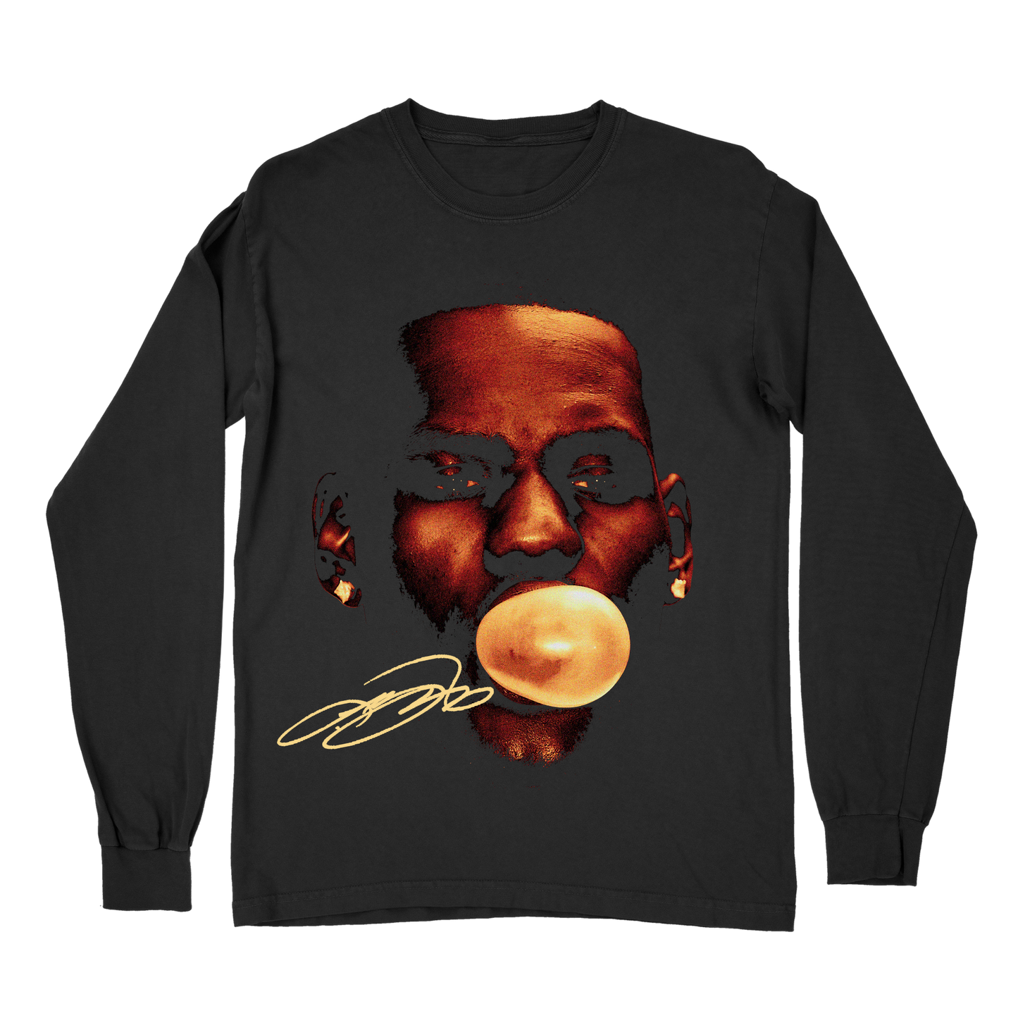 LeBron James Bubble Gum Long Sleeve T-Shirt – Rare Vintage Basketball Shirt, Retro Streetwear Tee