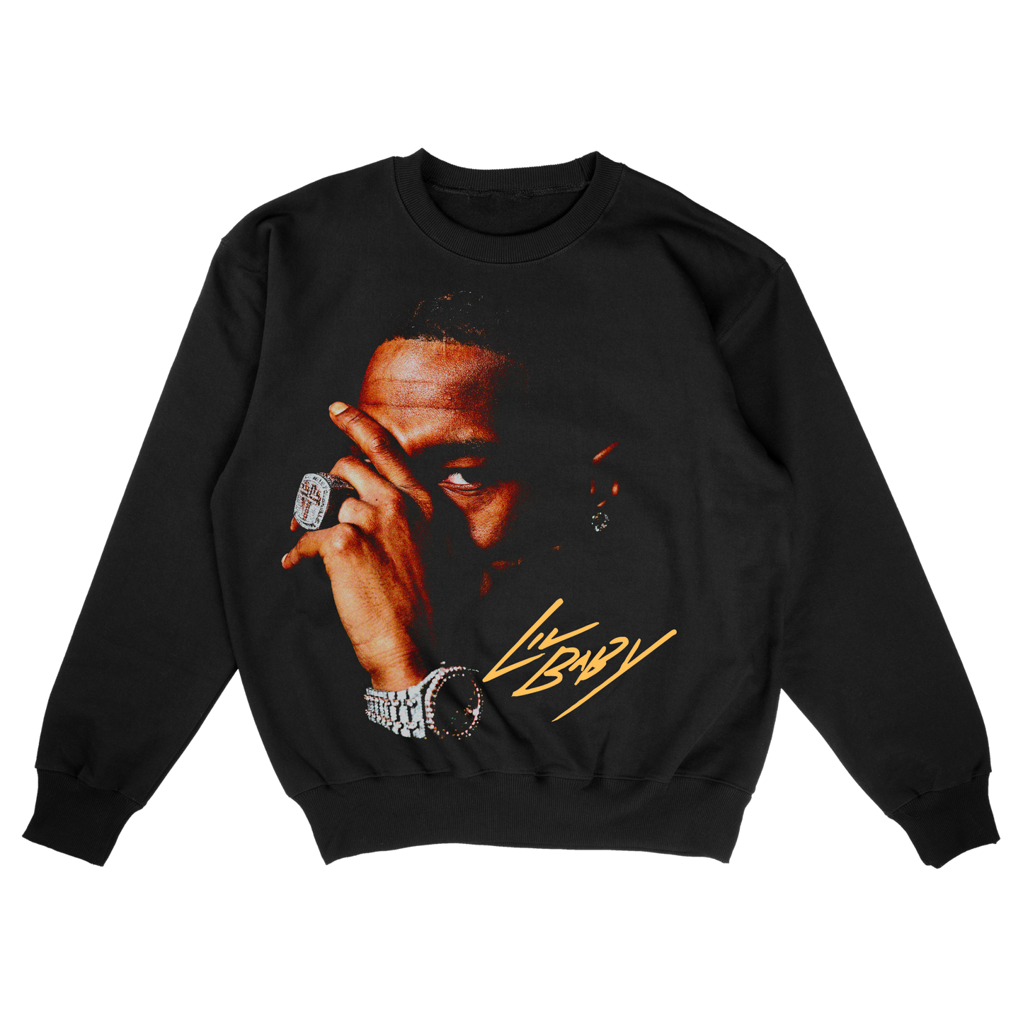 Lil Baby Graphic Sweatshirt – My Turn Vintage Rap Pullover – Hip Hop Streetwear for Music Fans and Collectors