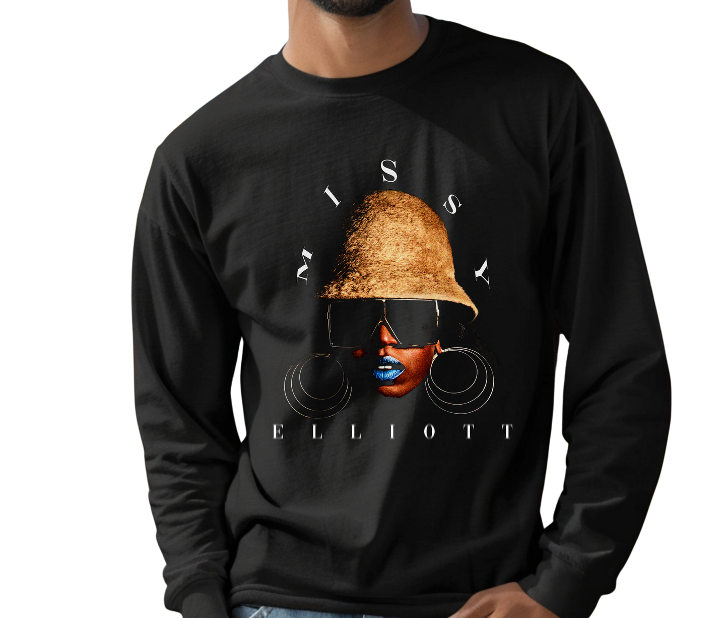 Missy Elliott Vintage Tour Rap Long Sleeve T-Shirt – Rare Hip Hop Streetwear Shirt for Fans