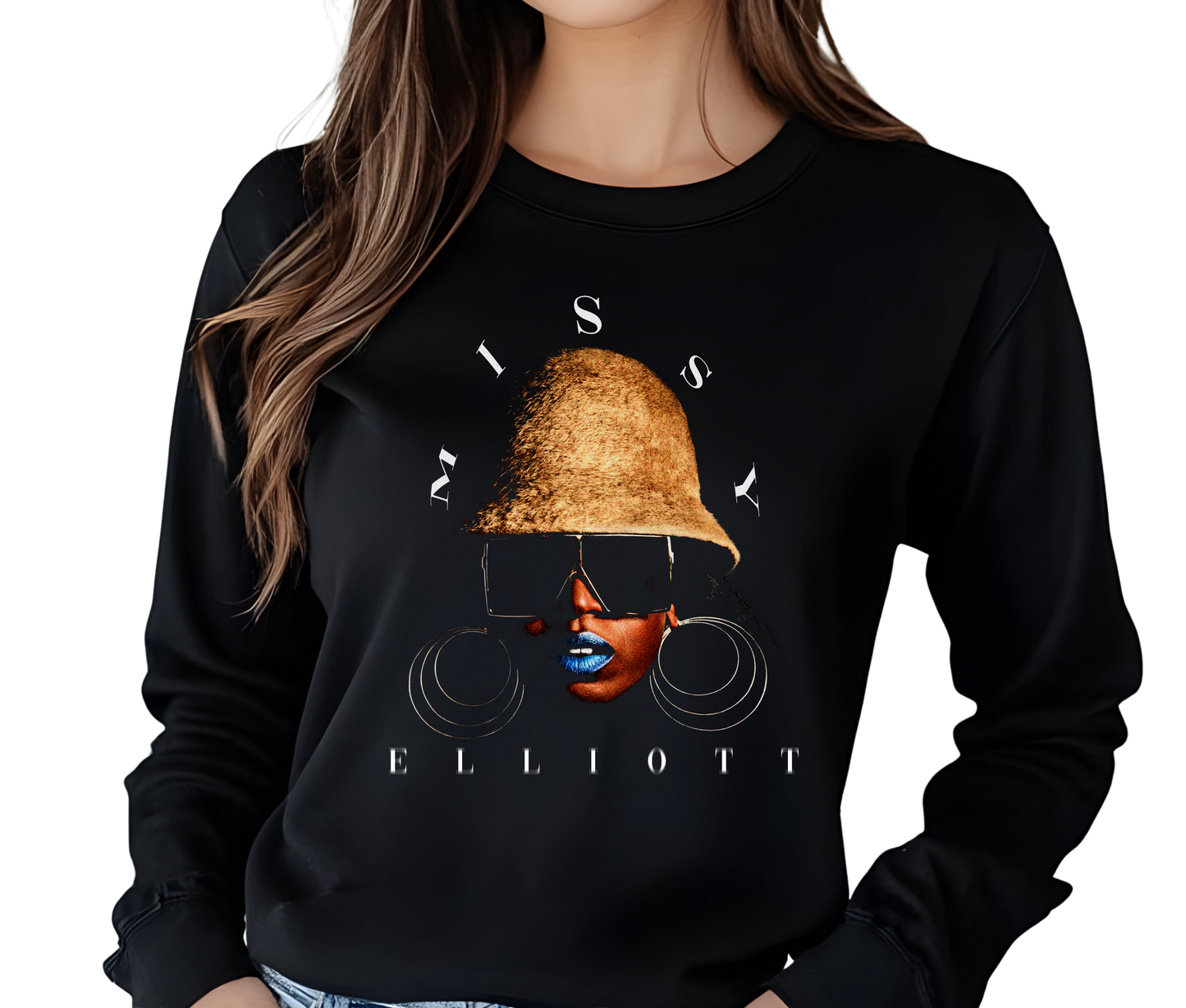Missy Elliott Vintage Tour Rap Long Sleeve T-Shirt – Rare Hip Hop Streetwear Shirt for Fans
