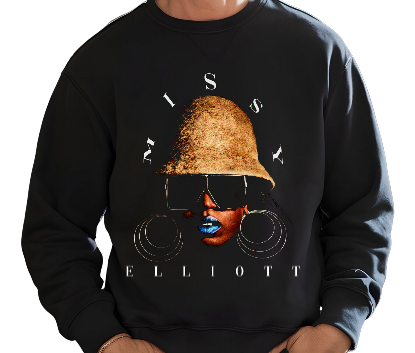 Missy Elliott Vintage Tour Rap Sweatshirt – Rare Hip Hop Streetwear Sweater for Fans