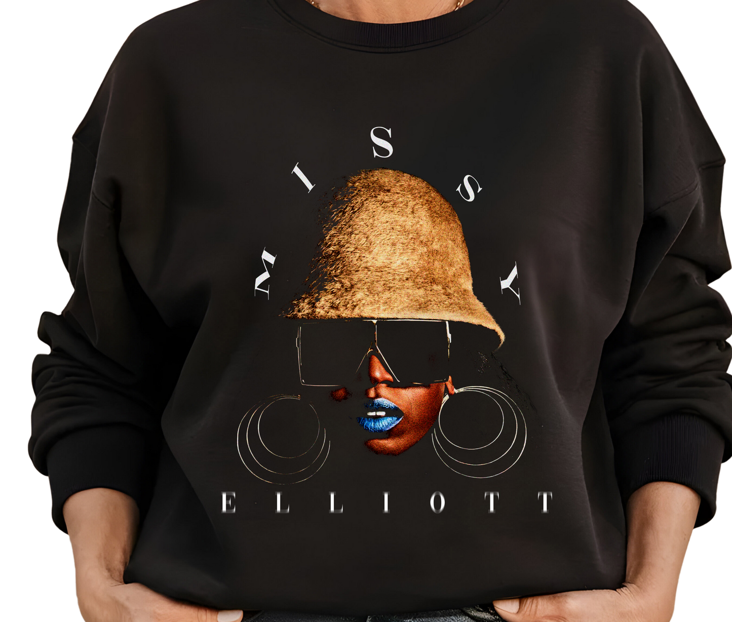 Missy Elliott Vintage Tour Rap Sweatshirt – Rare Hip Hop Streetwear Sweater for Fans