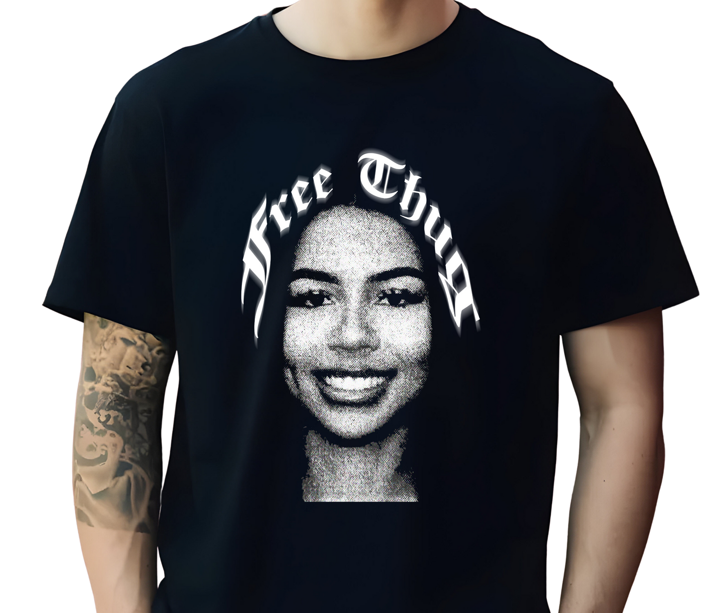Mariah the Scientist Free Thug T-Shirt – Vintage R&B Tee – Hip Hop Streetwear for Music Fans