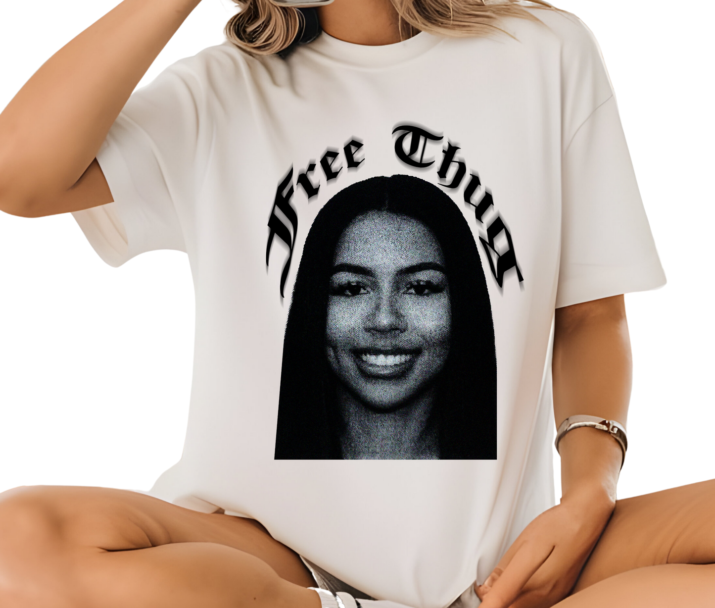 Mariah the Scientist Free Thug T-Shirt – Vintage R&B Tee – Hip Hop Streetwear for Music Fans