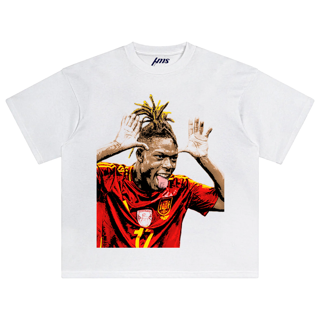 Nico Williams Spain Tee Style001