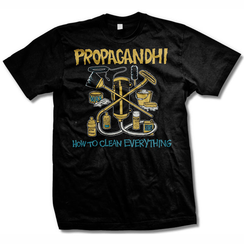 How To Clean Everything Tee (Black)