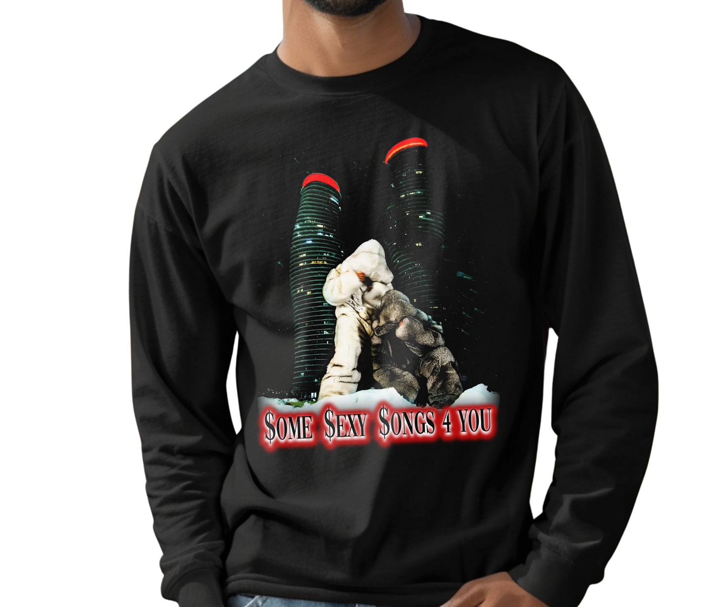 Drake & PARTYNEXTDOOR SSS4U Graphic Long Sleeve - Vintage Tour Shirt - OVO Sound Streetwear - Unisex R&B Fan Tee - Limited Edition Concert LS