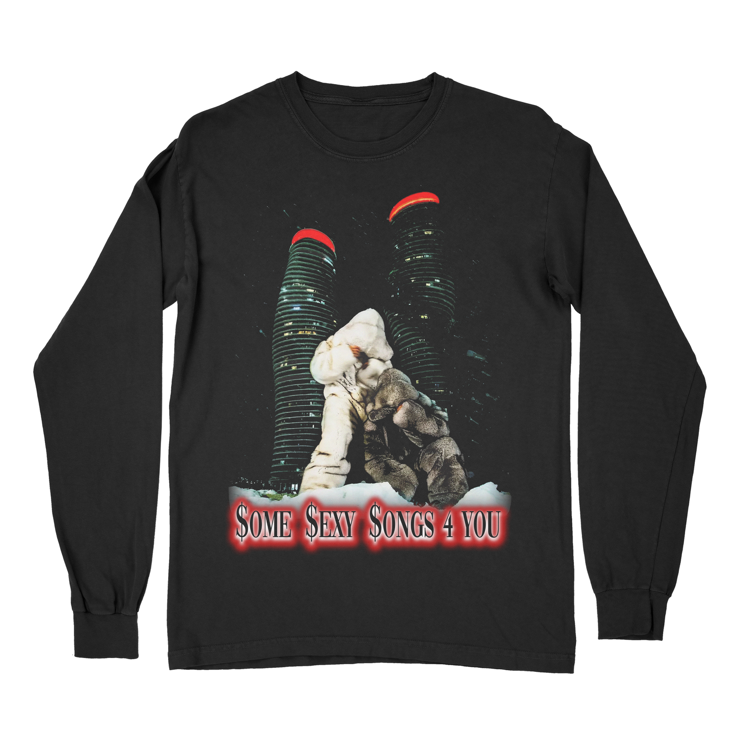 Drake & PARTYNEXTDOOR SSS4U Graphic Long Sleeve - Vintage Tour Shirt - OVO Sound Streetwear - Unisex R&B Fan Tee - Limited Edition Concert LS