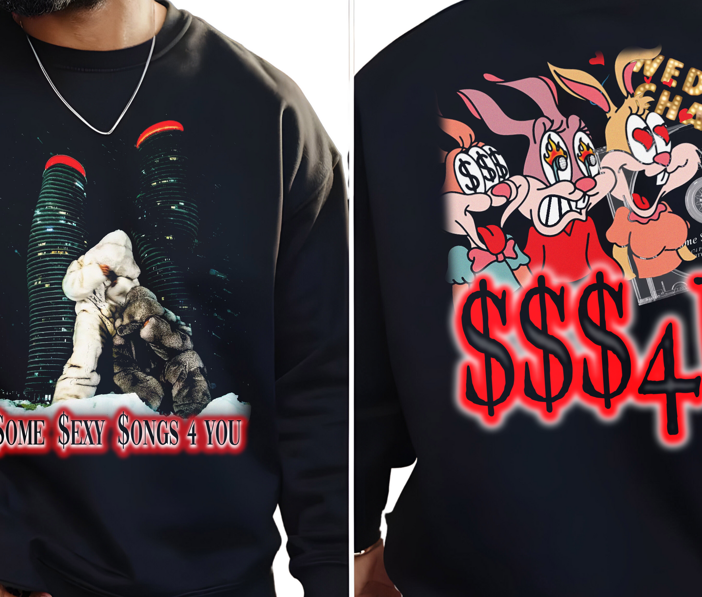Drake & PARTYNEXTDOOR SSS4U Graphic Sweatshirt - Vintage Tour Hoodie - OVO Sound Streetwear - Unisex R&B Fan Crewneck - Limited Edition Concert Merch