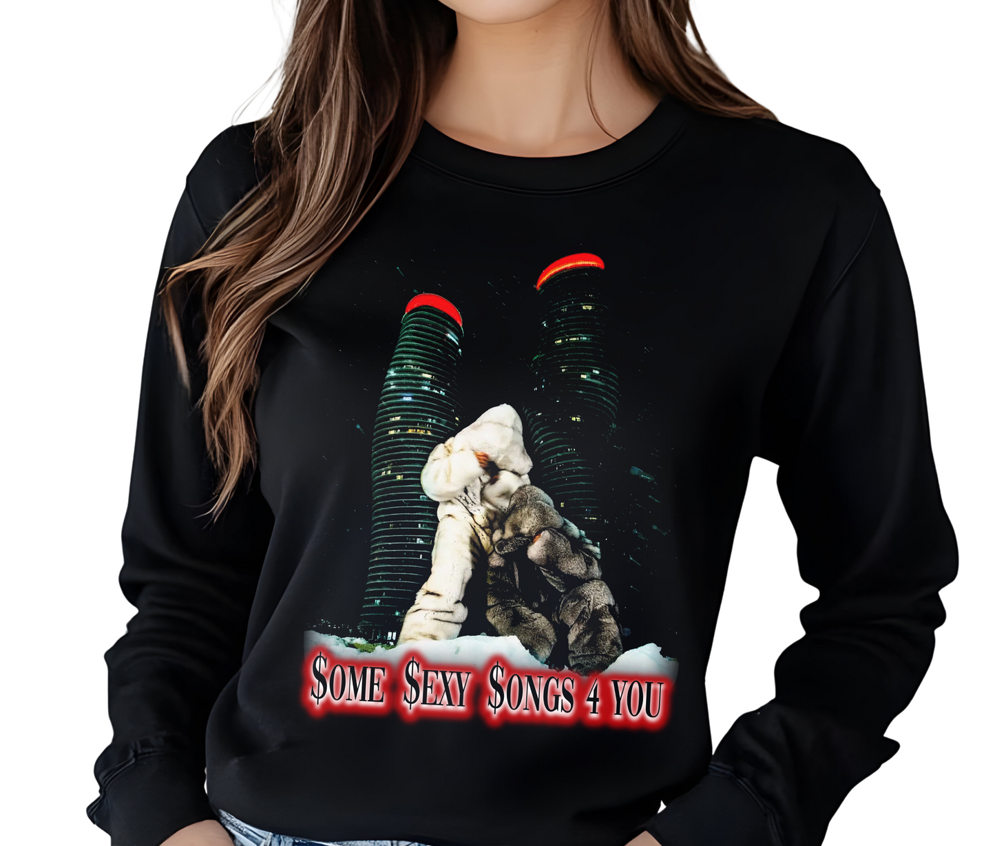 Drake & PARTYNEXTDOOR SSS4U Graphic Long Sleeve - Vintage Tour Shirt - OVO Sound Streetwear - Unisex R&B Fan Tee - Limited Edition Concert LS