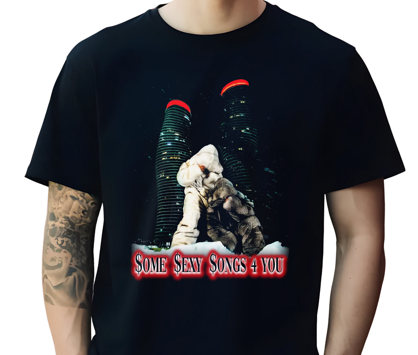 Drake & PARTYNEXTDOOR SSS4U Graphic Tee - Vintage Tour T-Shirt - OVO Sound Streetwear - Unisex R&B Fan Shirt