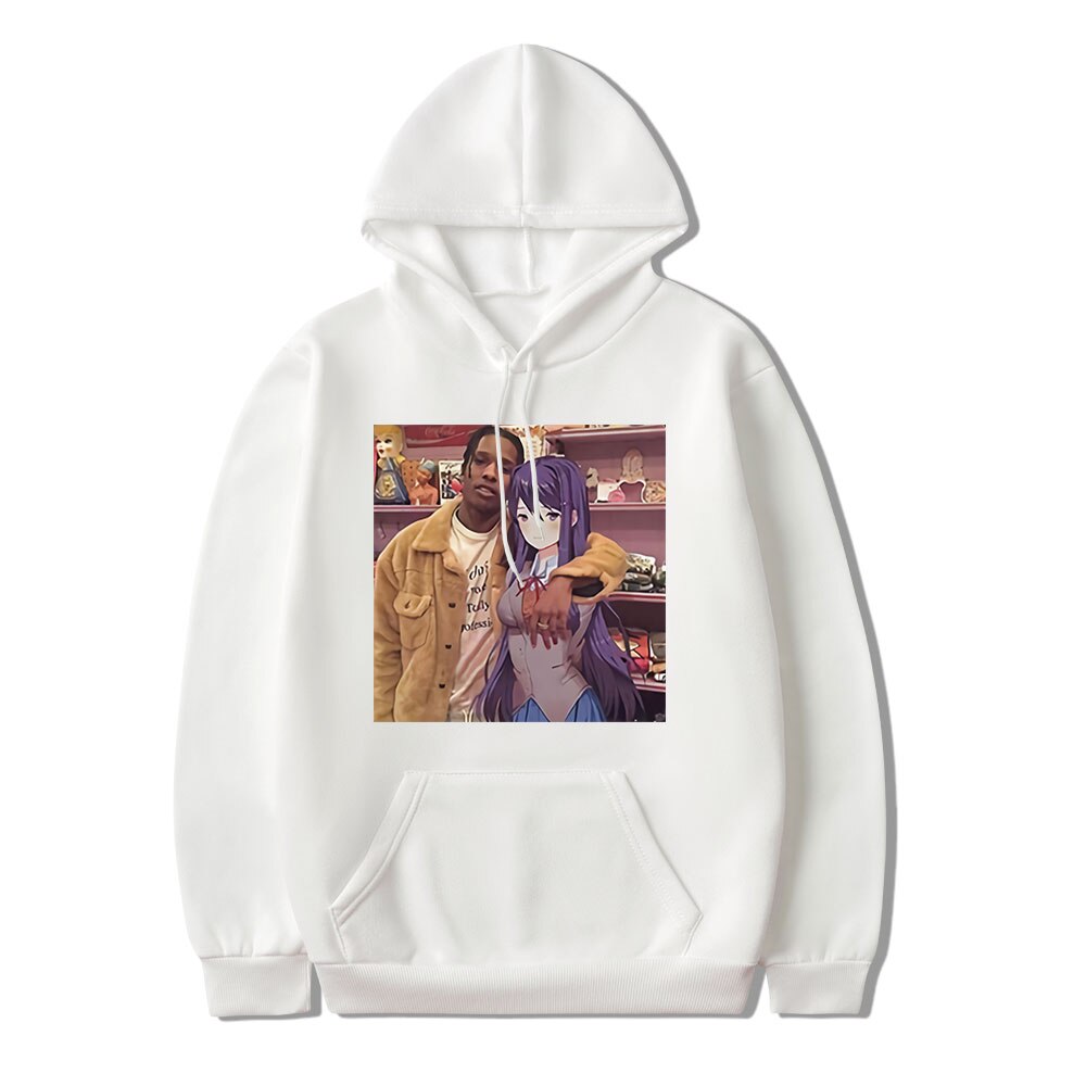 ASAP Rocky Anime Darling In The Franxx Zero Hoodies Streetwear Unisex