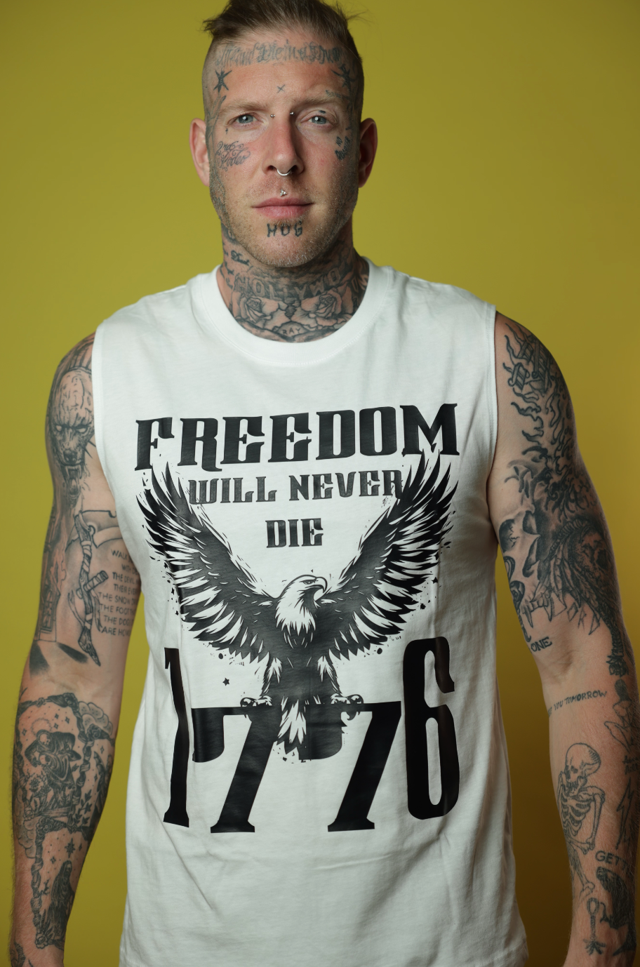 Freedom Will Never Die Sleeveless Shirt