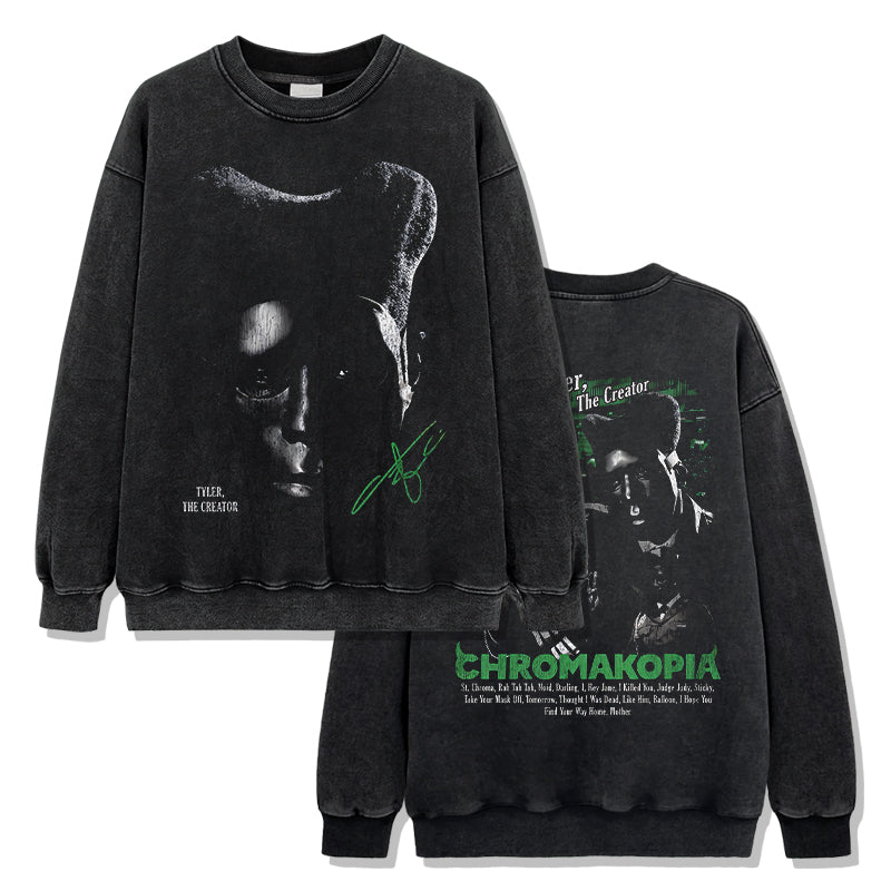 TYLER, THE CREATOR CHROMAKOPIA “IYGL†VINTAGE Sweatshirt