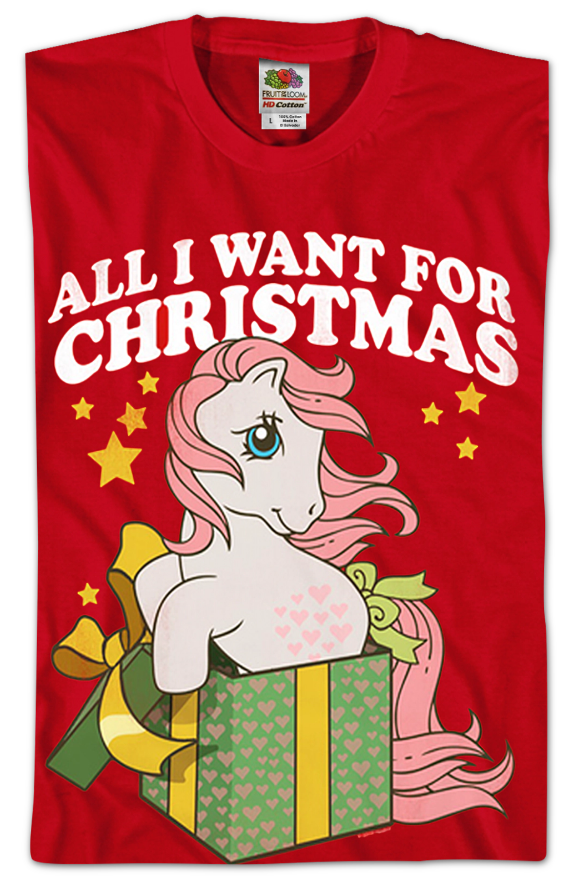 All I Want For Christmas My Little Pony T-Shirt