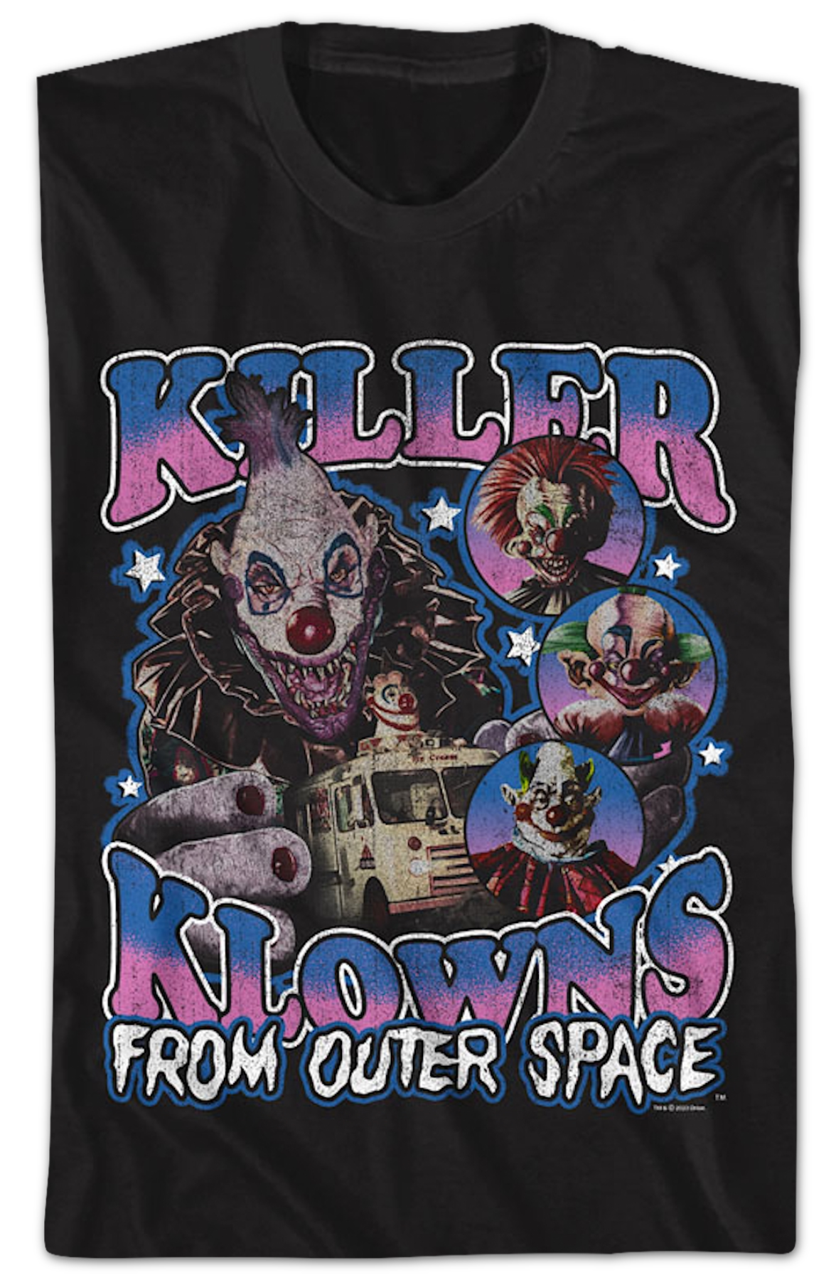 All-Star Collage Killer Klowns From Outer Space T-Shirt