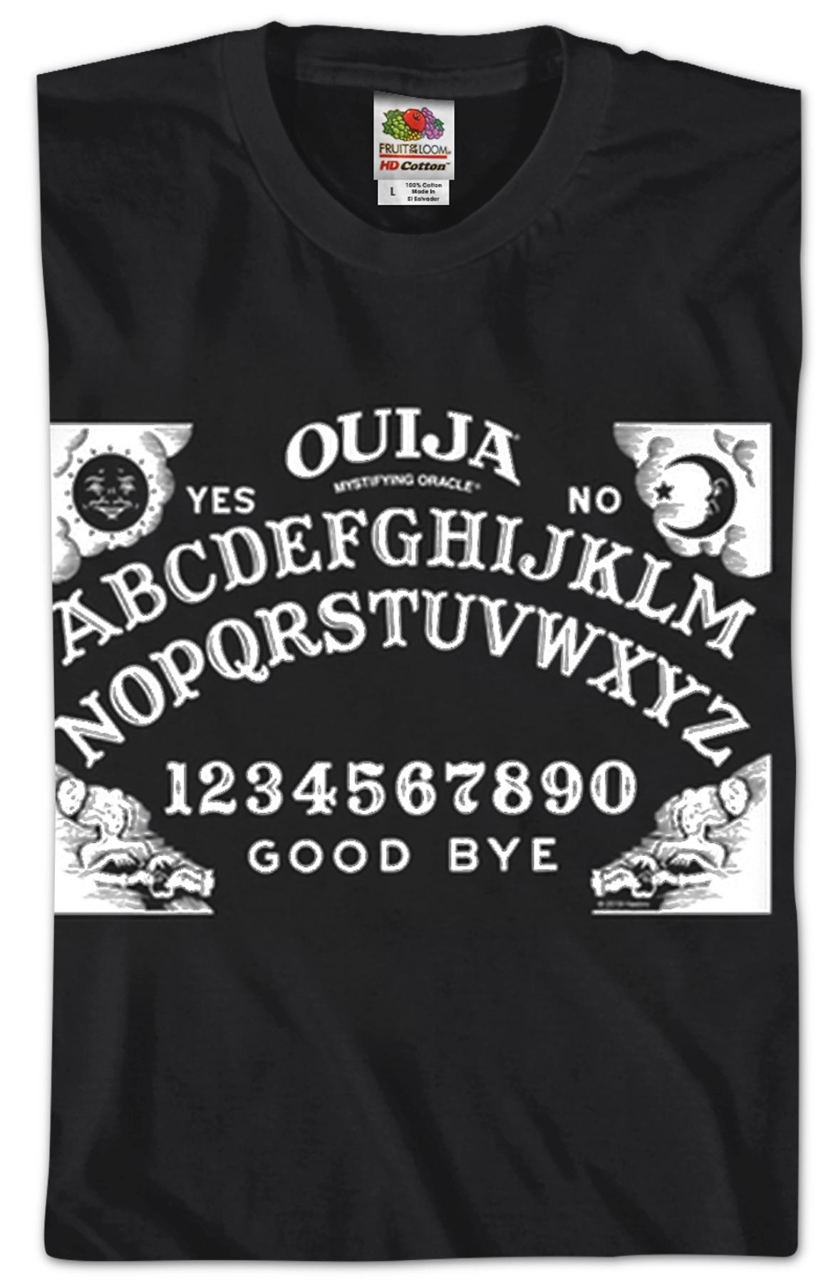 Black Ouija Board T-Shirt