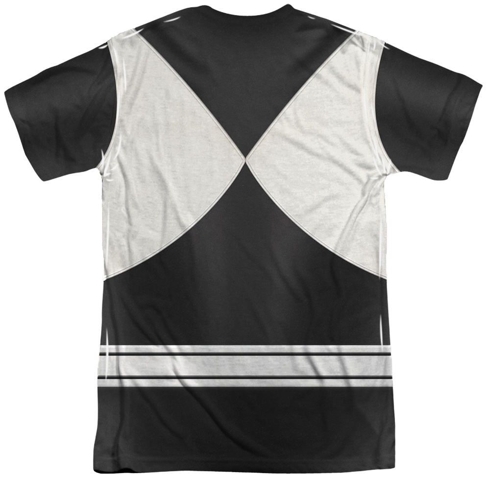 Black Ranger Sublimation Costume Shirt
