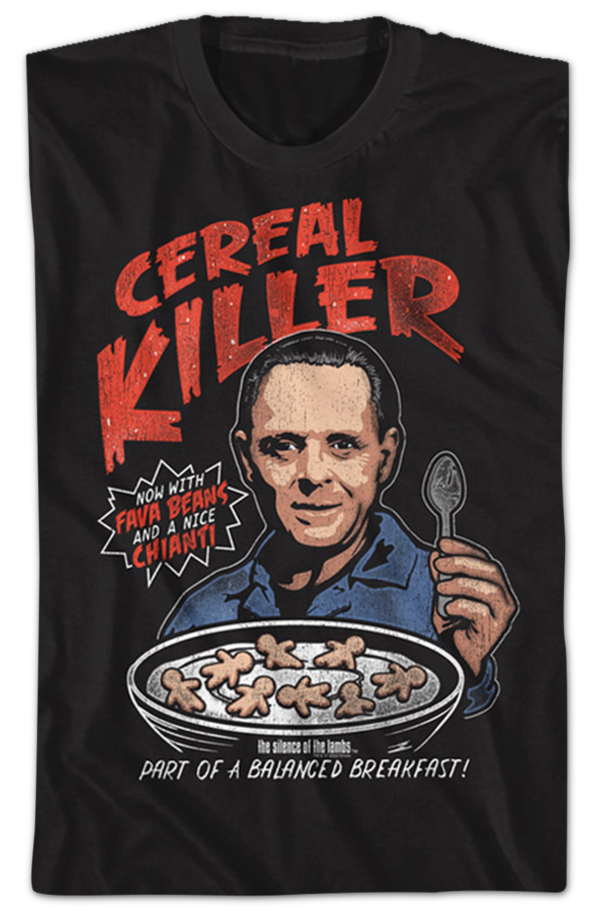 Cereal Killer Silence Of The Lambs T-Shirt