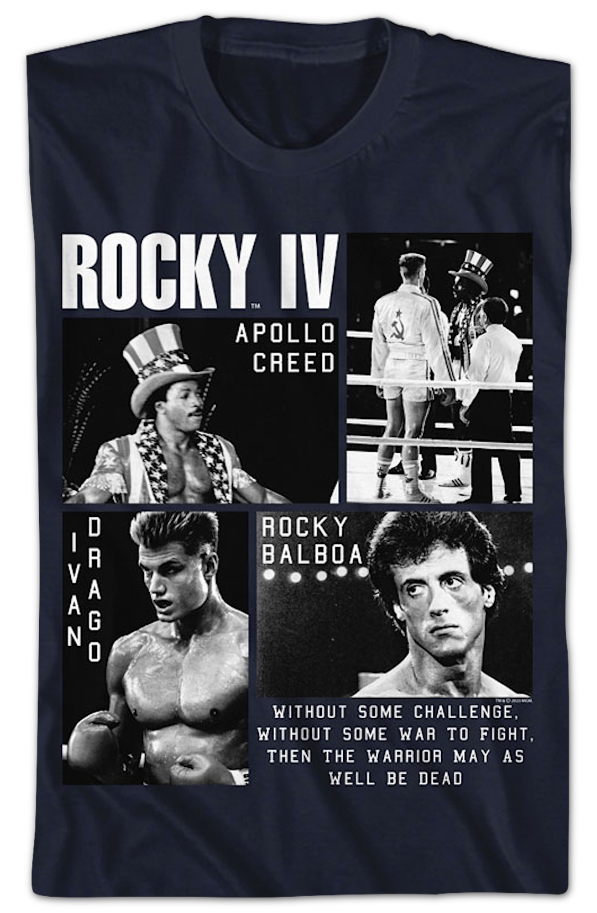 Challenge Collage Rocky IV T-Shirt