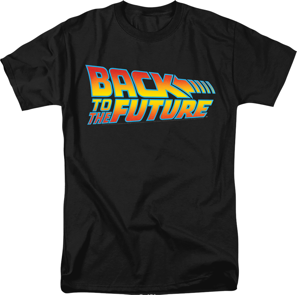 Classic Logo Back To The Future T-Shirt