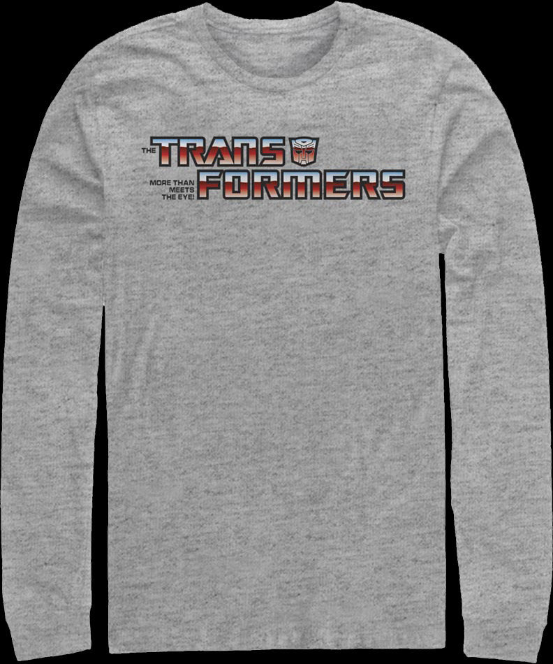 Classic Logo Transformers Long Sleeve Shirt