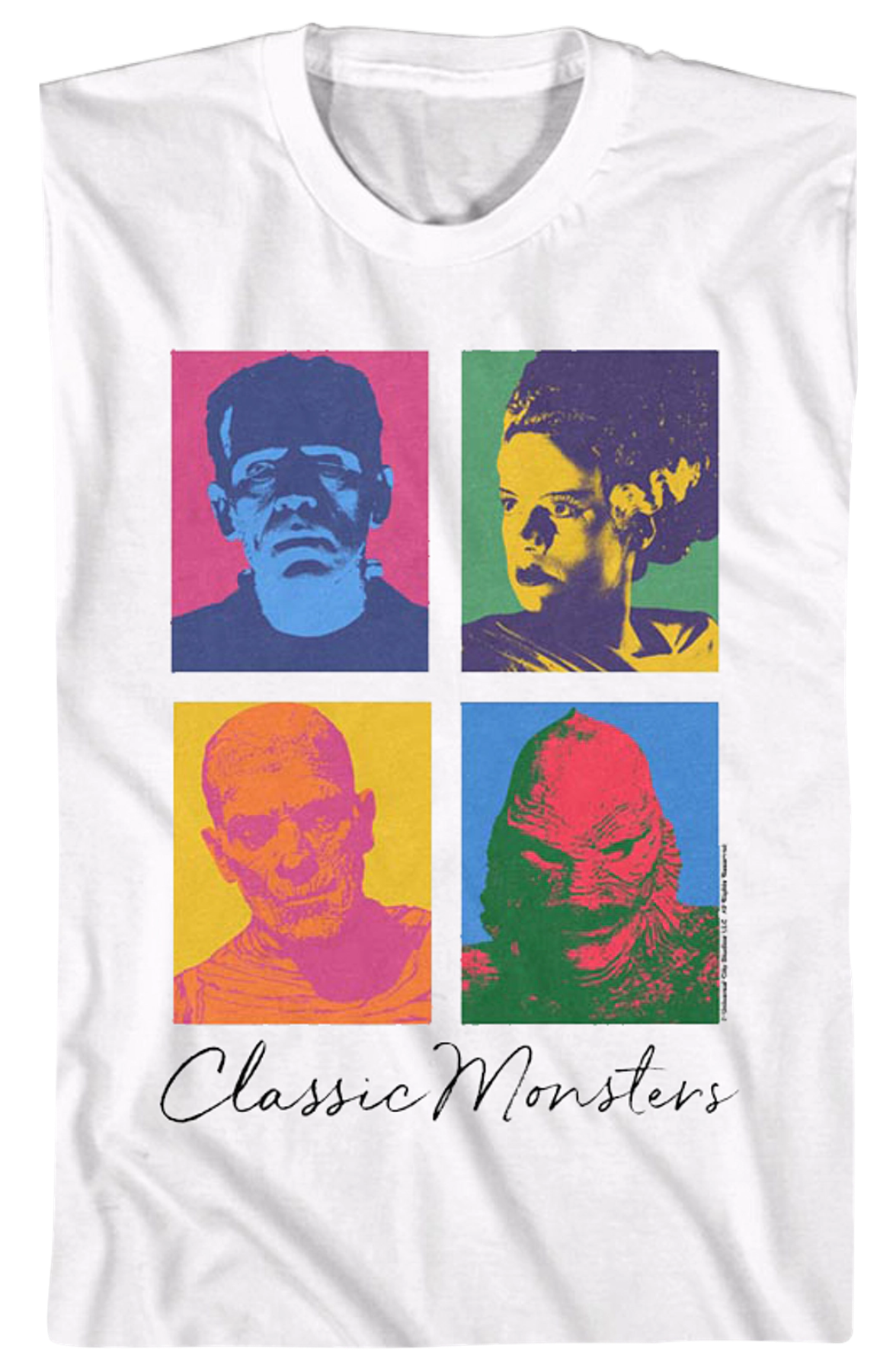 Classic Pop Art Universal Monsters T-Shirt
