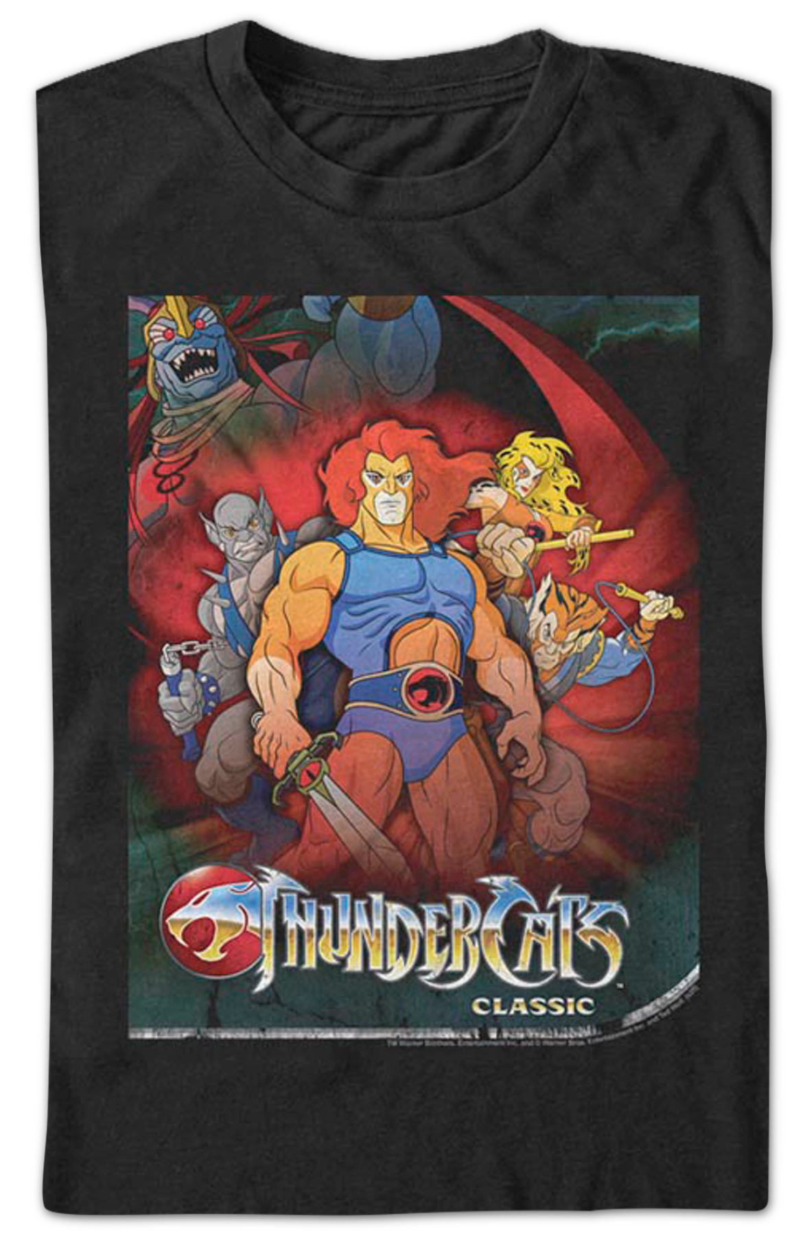Classic Poster Mumm-Ra vs. ThunderCats T-Shirt