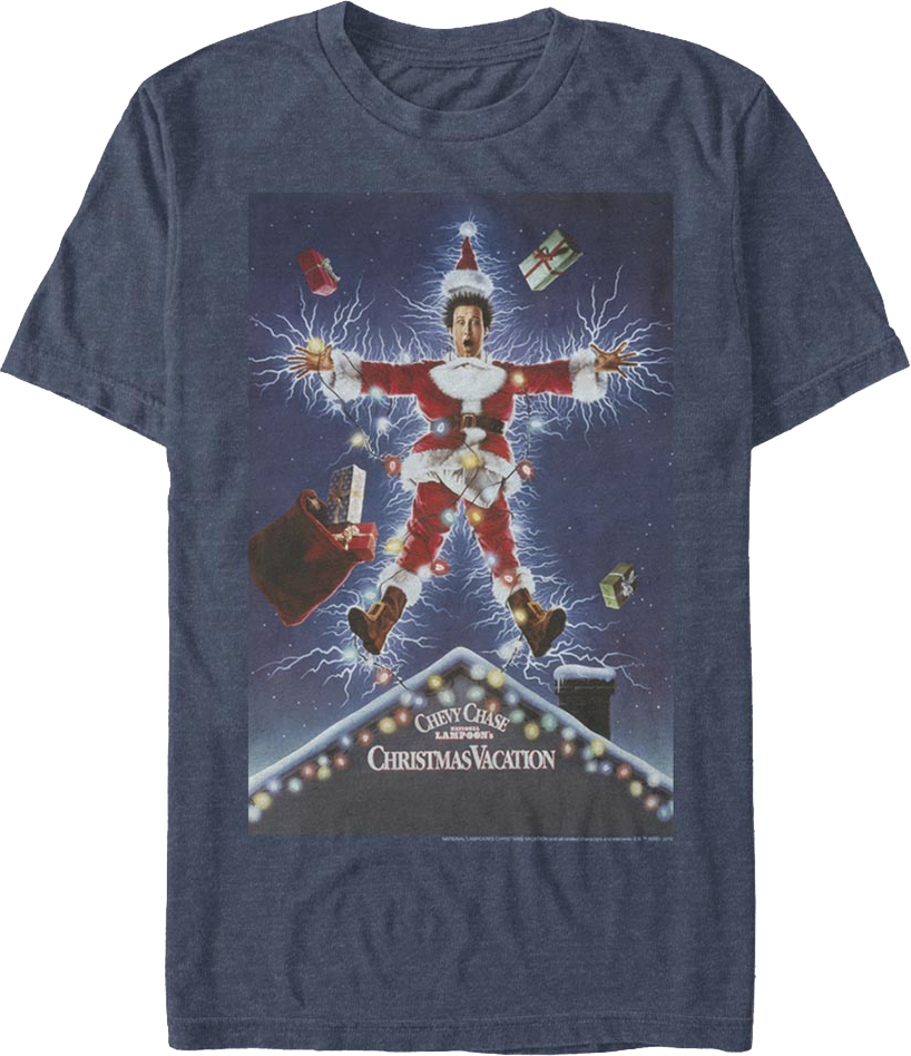 Classic Poster National Lampoon's Christmas Vacation T-Shirt