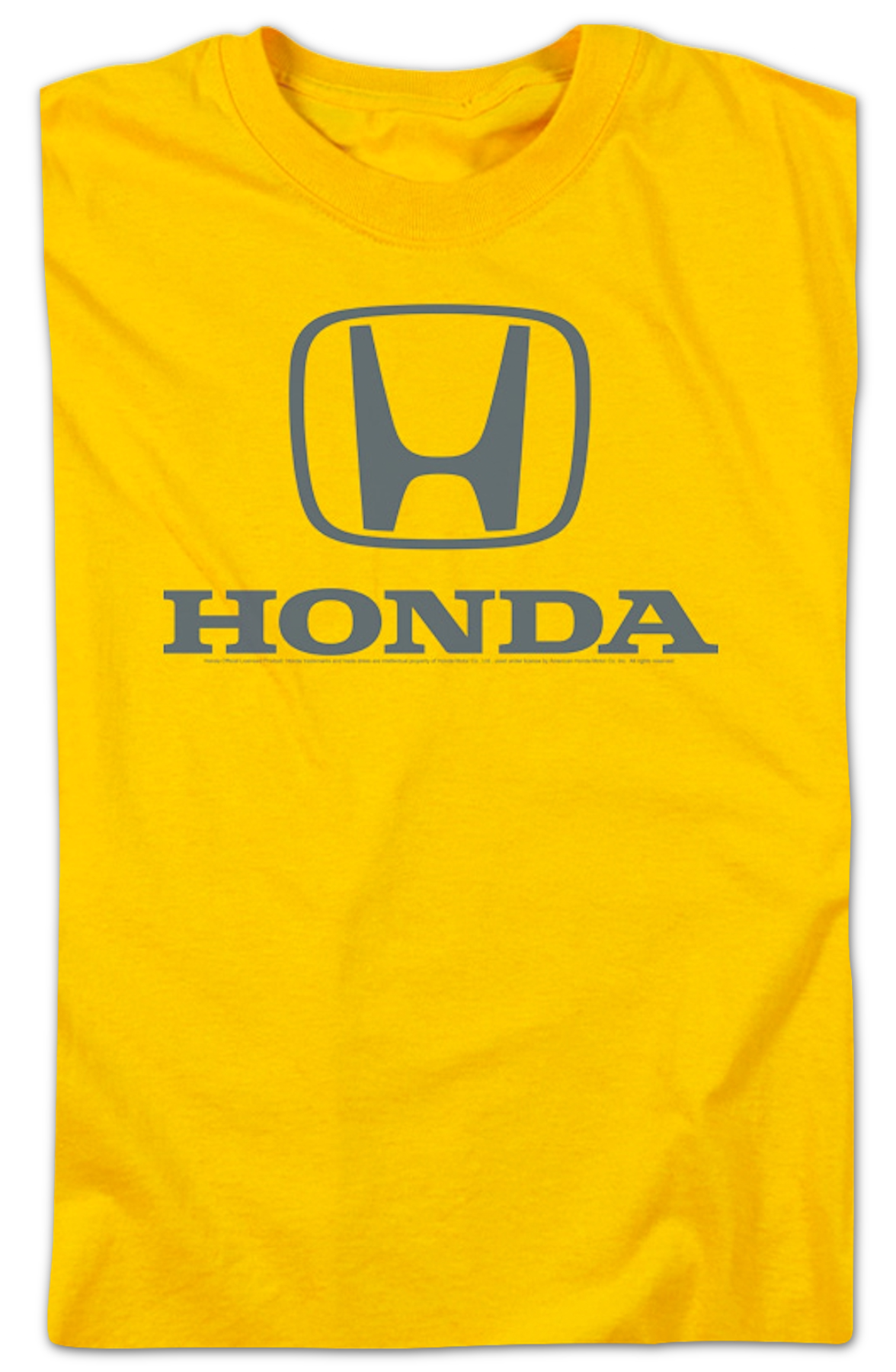 Classic Yellow Logo Honda T-Shirt