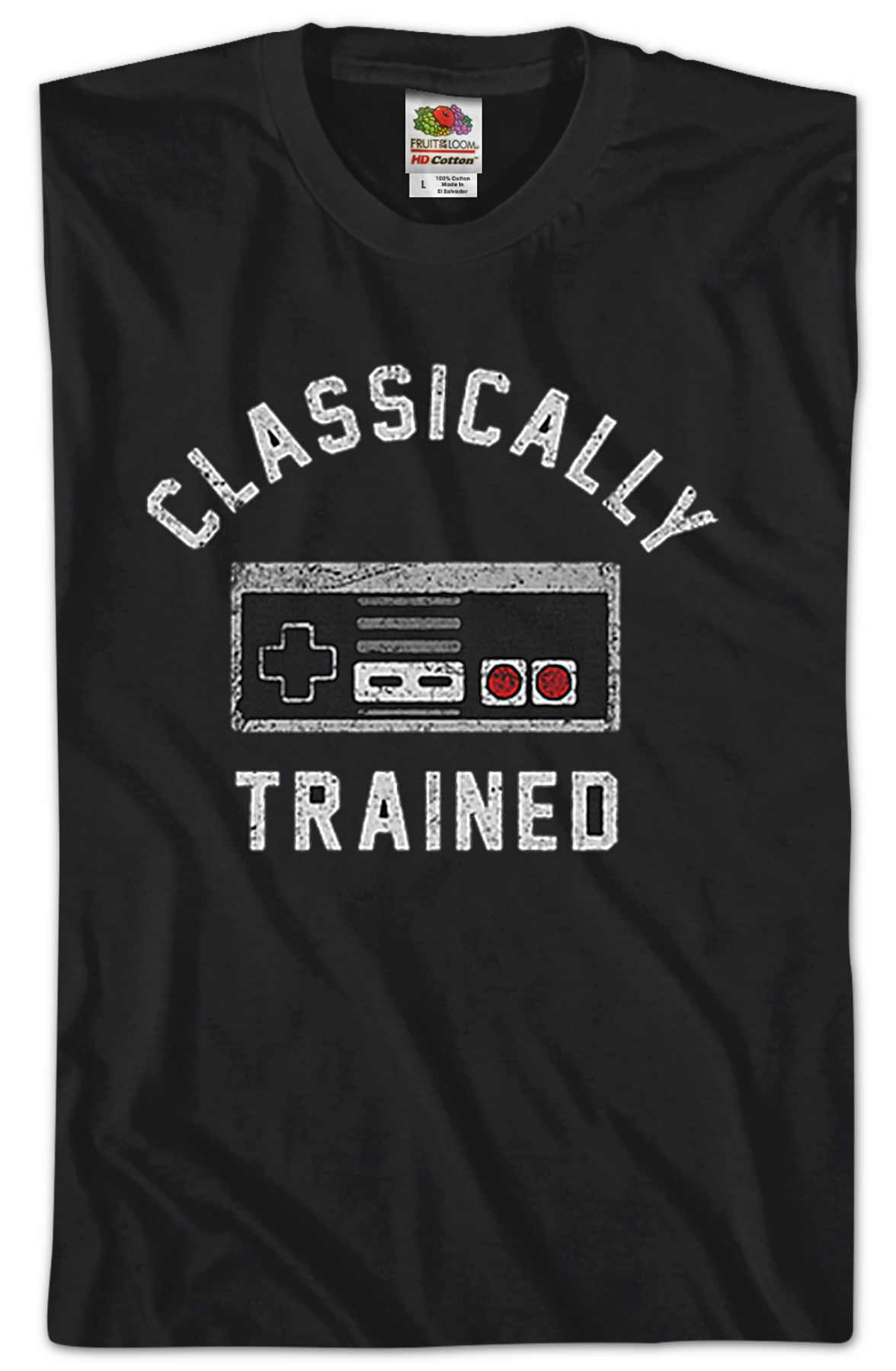 Classically Trained NES Controller Shirt