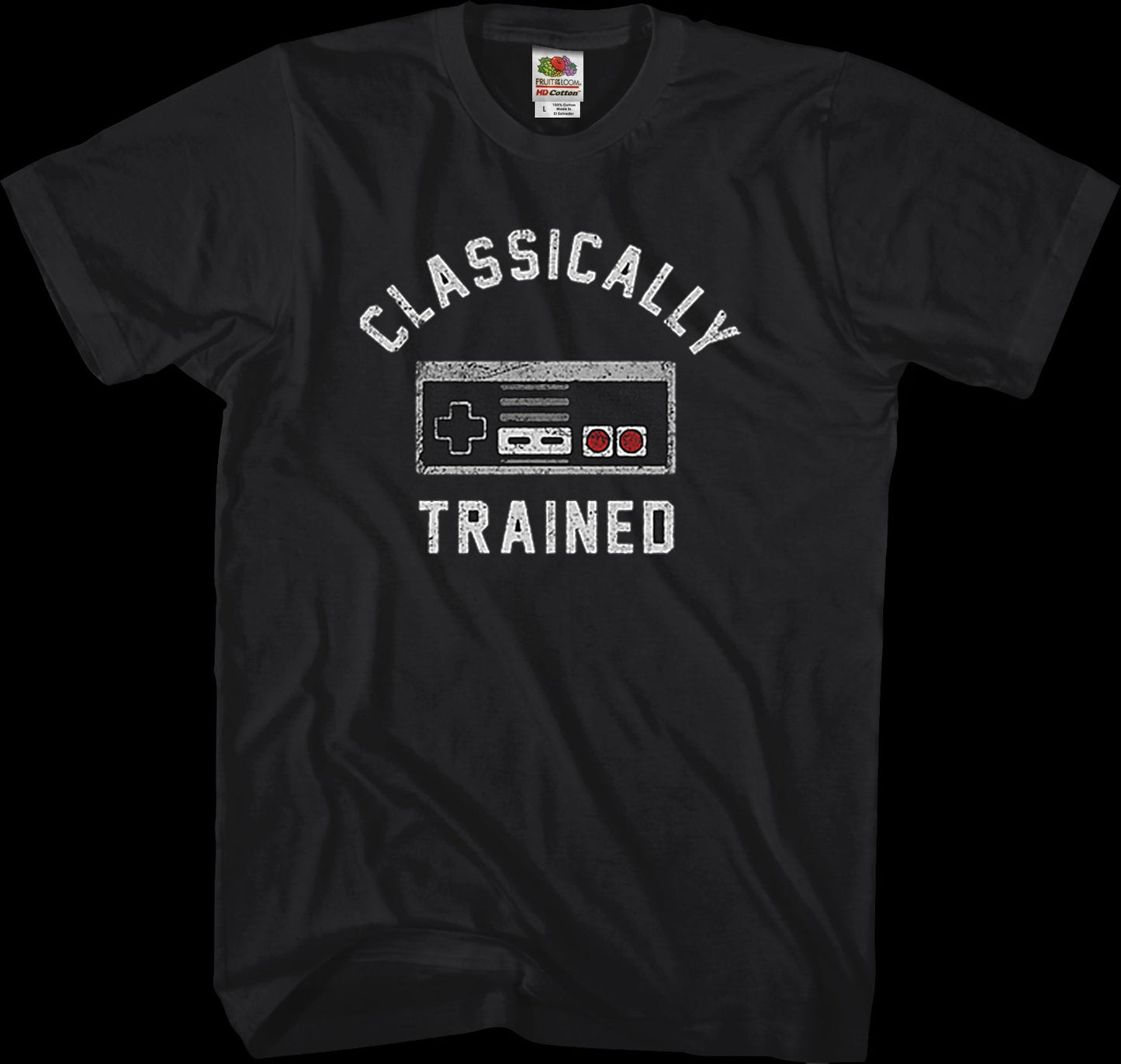 Classically Trained NES Controller Shirt