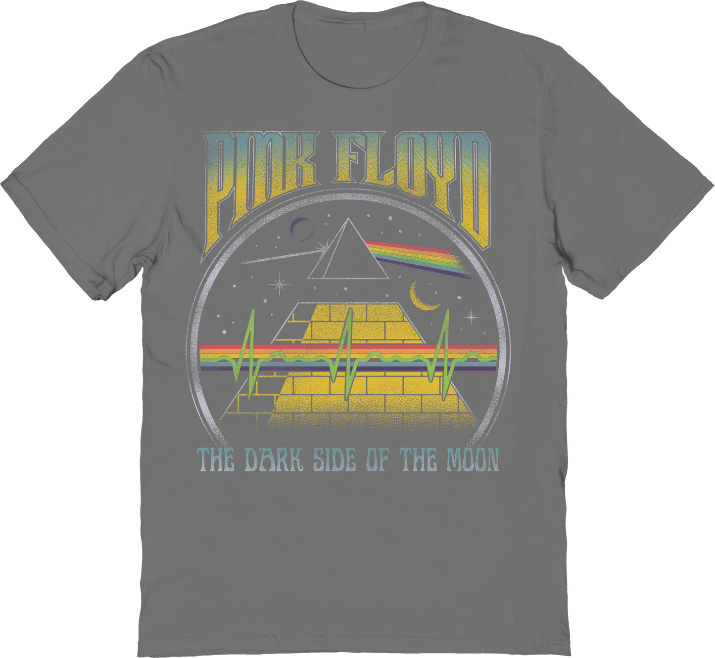 Dark Side of the Moon Soundwaves Pink Floyd T-Shirt