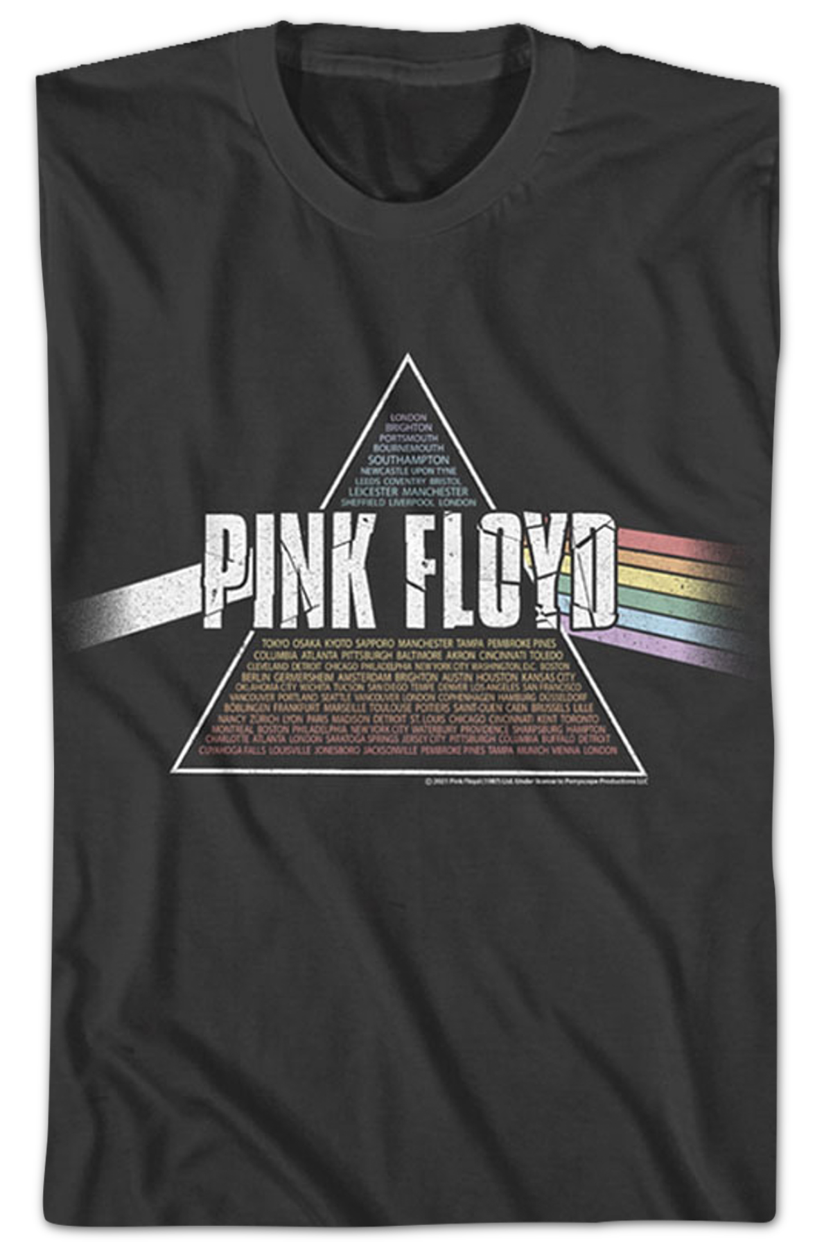 Dark Side of the Moon Tour Pink Floyd T-Shirt